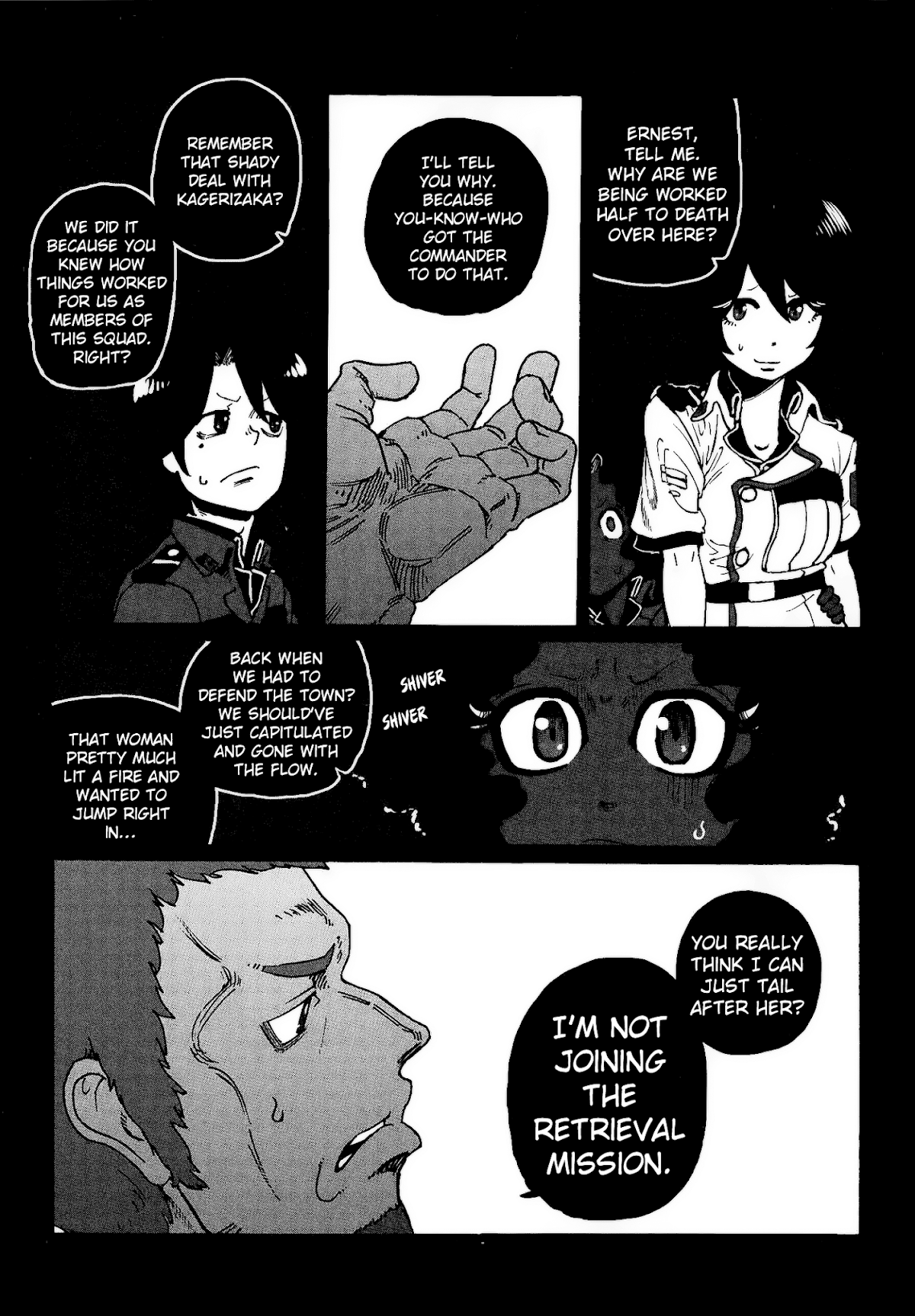 Groundless - Sekigan no Sogekihei Chapter 20 page 24 - Chapter 20: The Liberation Army's Forced Retreat