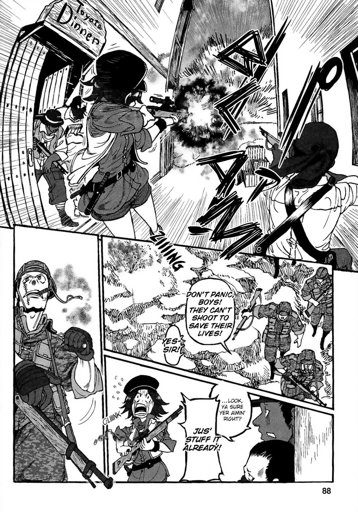 Groundless - Sekigan no Sogekihei Chapter 20 page 33 - Chapter 20: The Liberation Army's Forced Retreat