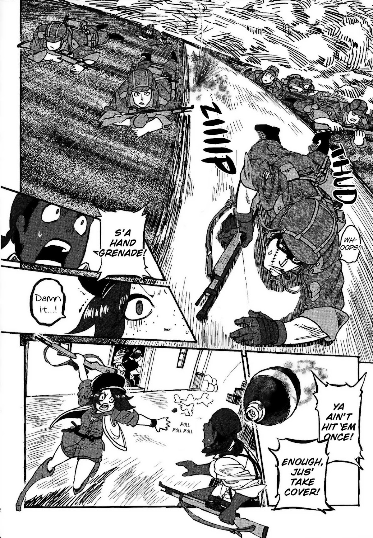 Groundless - Sekigan no Sogekihei Chapter 20 page 35 - Chapter 20: The Liberation Army's Forced Retreat