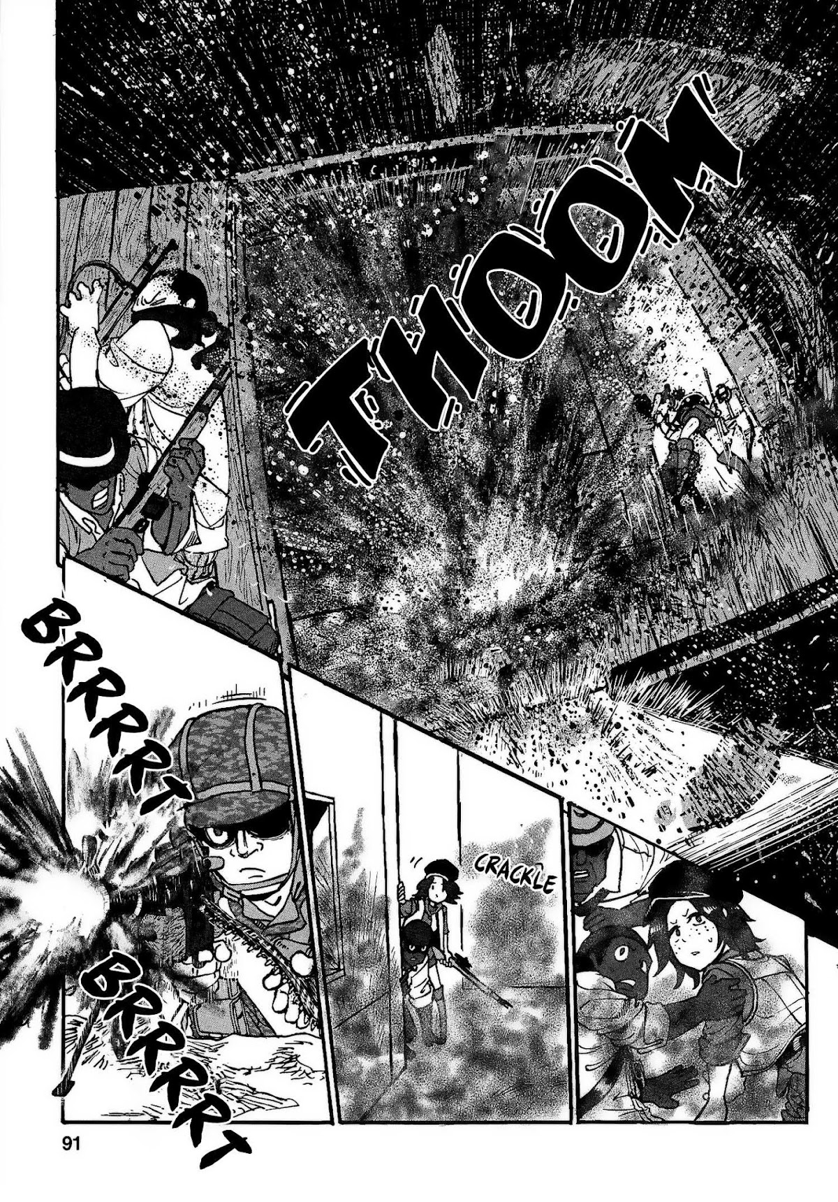 Groundless - Sekigan no Sogekihei Chapter 20 page 36 - Chapter 20: The Liberation Army's Forced Retreat