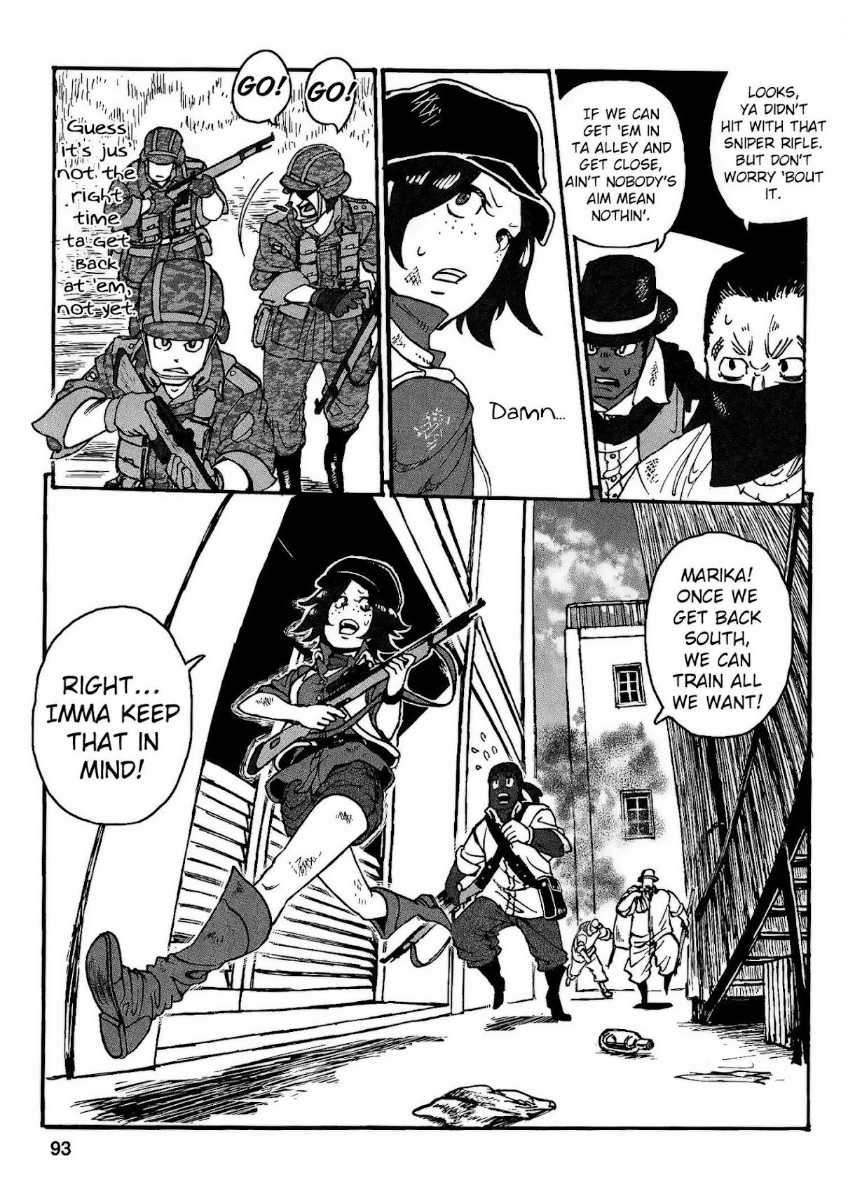 Groundless - Sekigan no Sogekihei Chapter 20 page 38 - Chapter 20: The Liberation Army's Forced Retreat