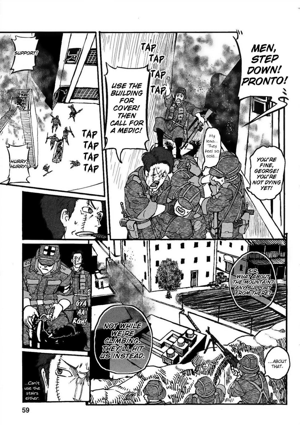 Groundless - Sekigan no Sogekihei Chapter 20 page 4 - Chapter 20: The Liberation Army's Forced Retreat