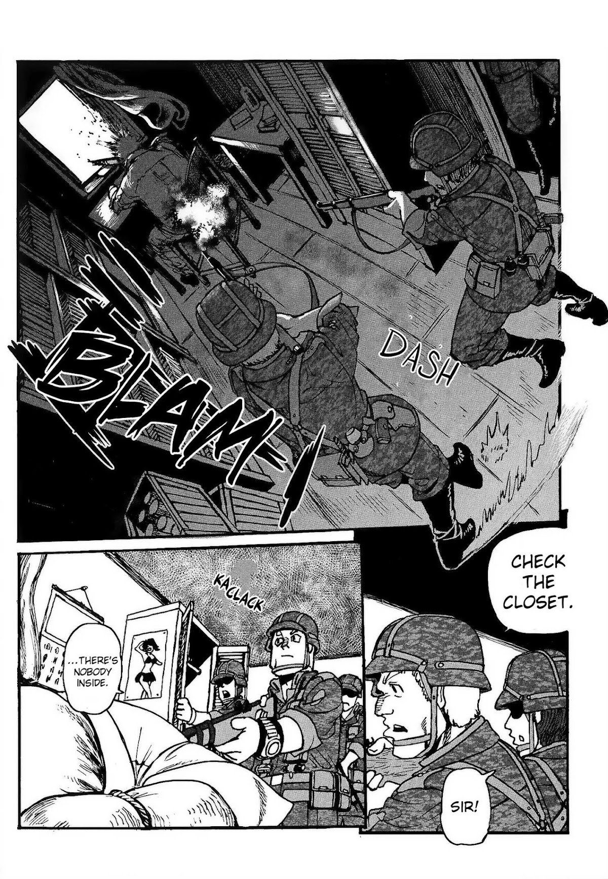 Groundless - Sekigan no Sogekihei Chapter 20 page 44 - Chapter 20: The Liberation Army's Forced Retreat