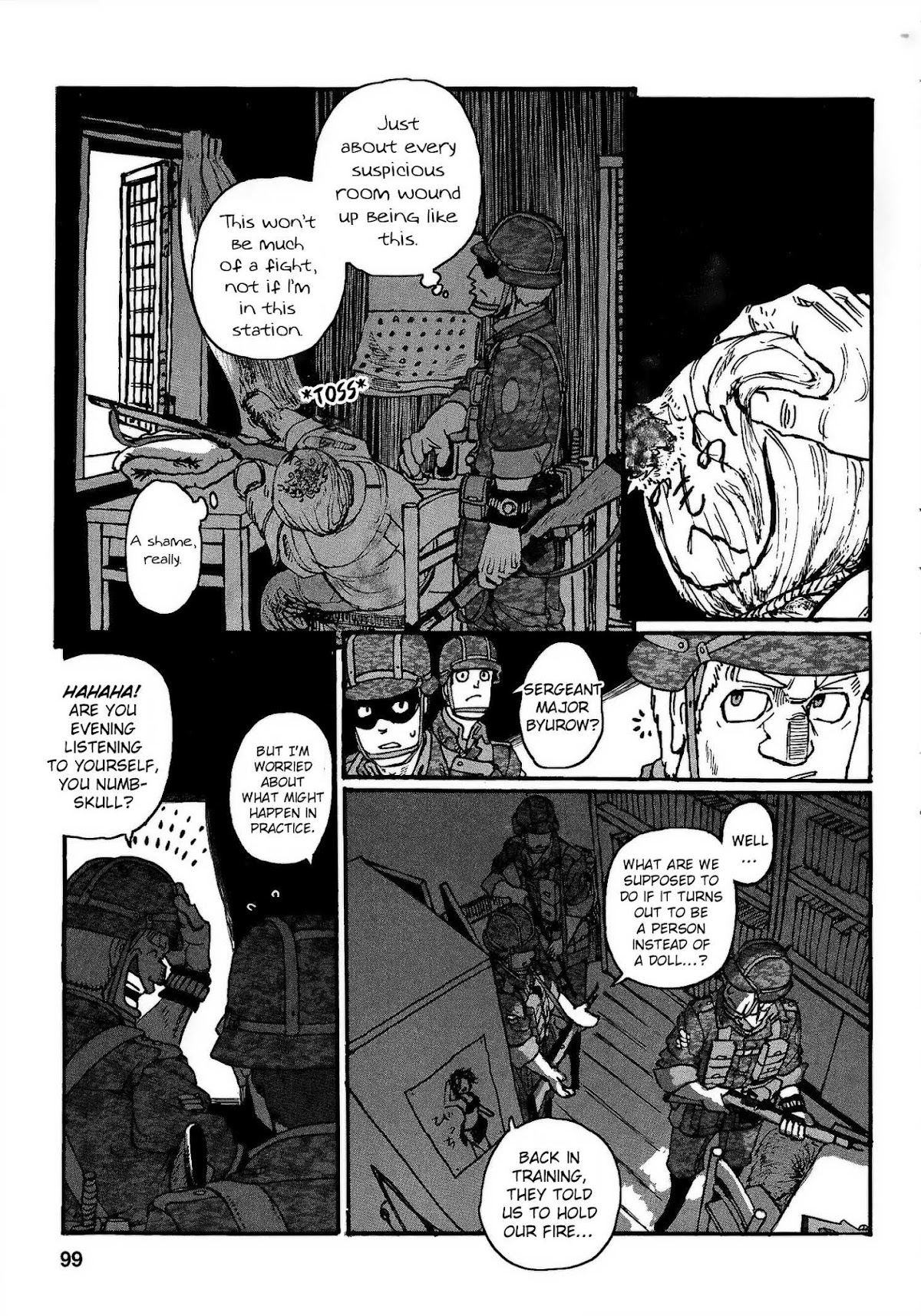 Groundless - Sekigan no Sogekihei Chapter 20 page 45 - Chapter 20: The Liberation Army's Forced Retreat