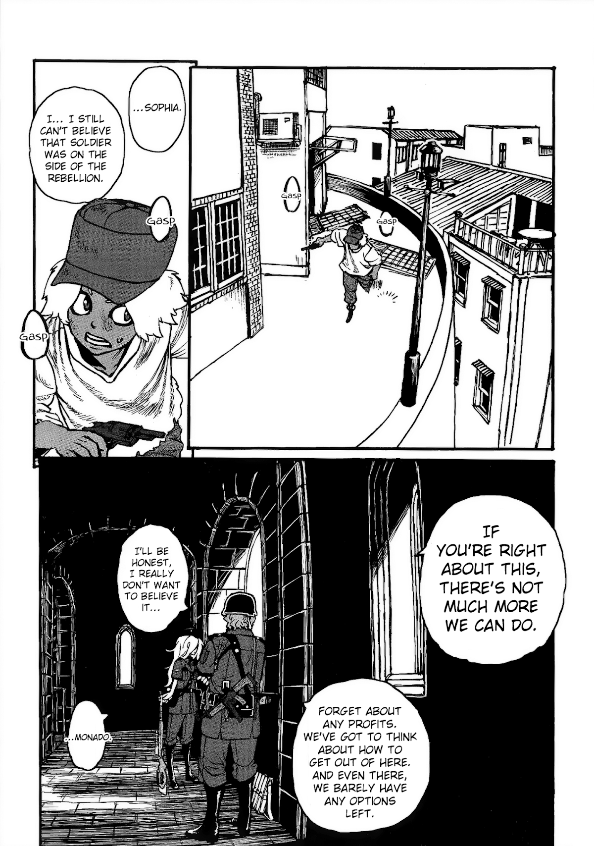 Groundless - Sekigan no Sogekihei Chapter 20 page 51 - Chapter 20: The Liberation Army's Forced Retreat