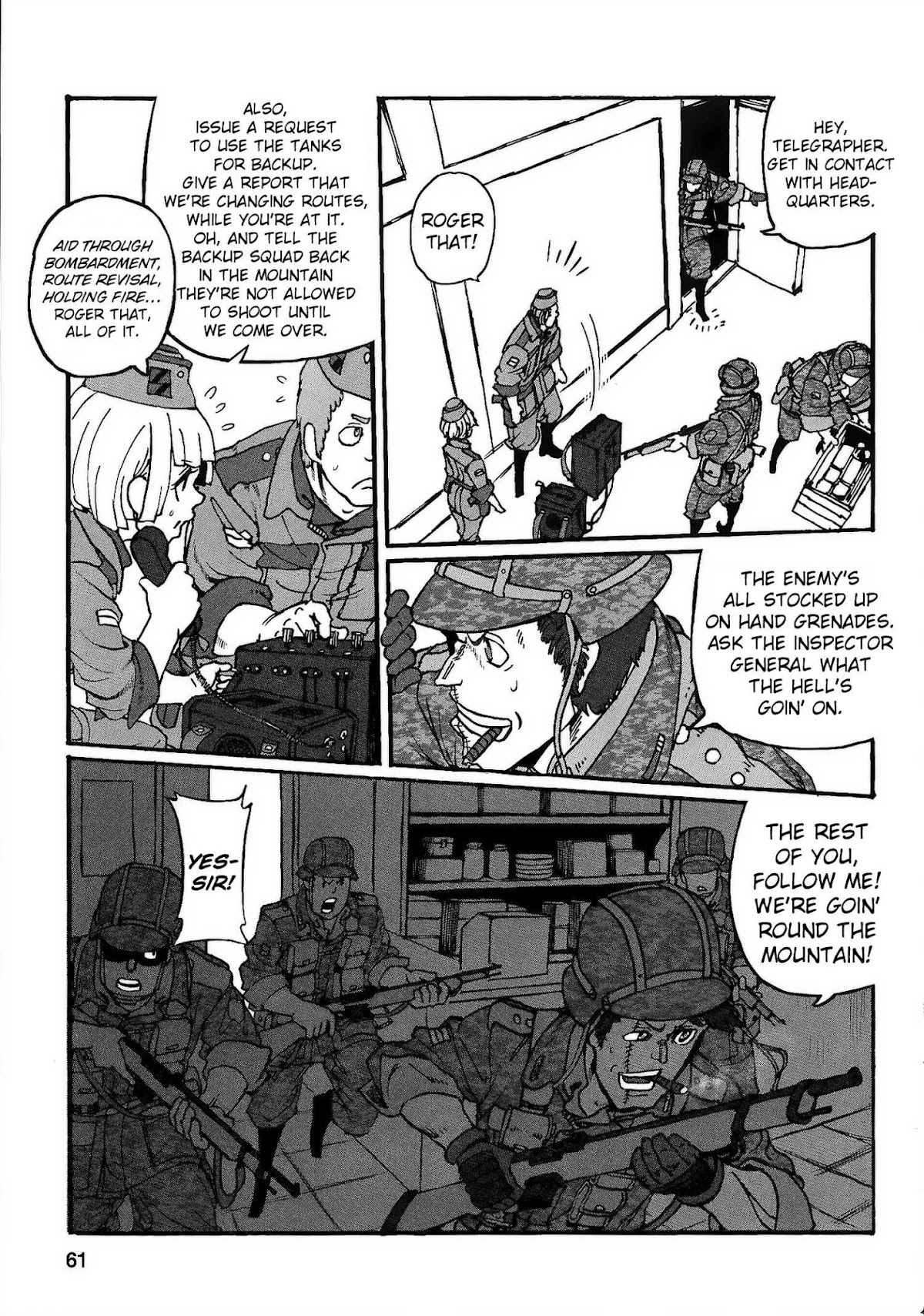 Groundless - Sekigan no Sogekihei Chapter 20 page 6 - Chapter 20: The Liberation Army's Forced Retreat