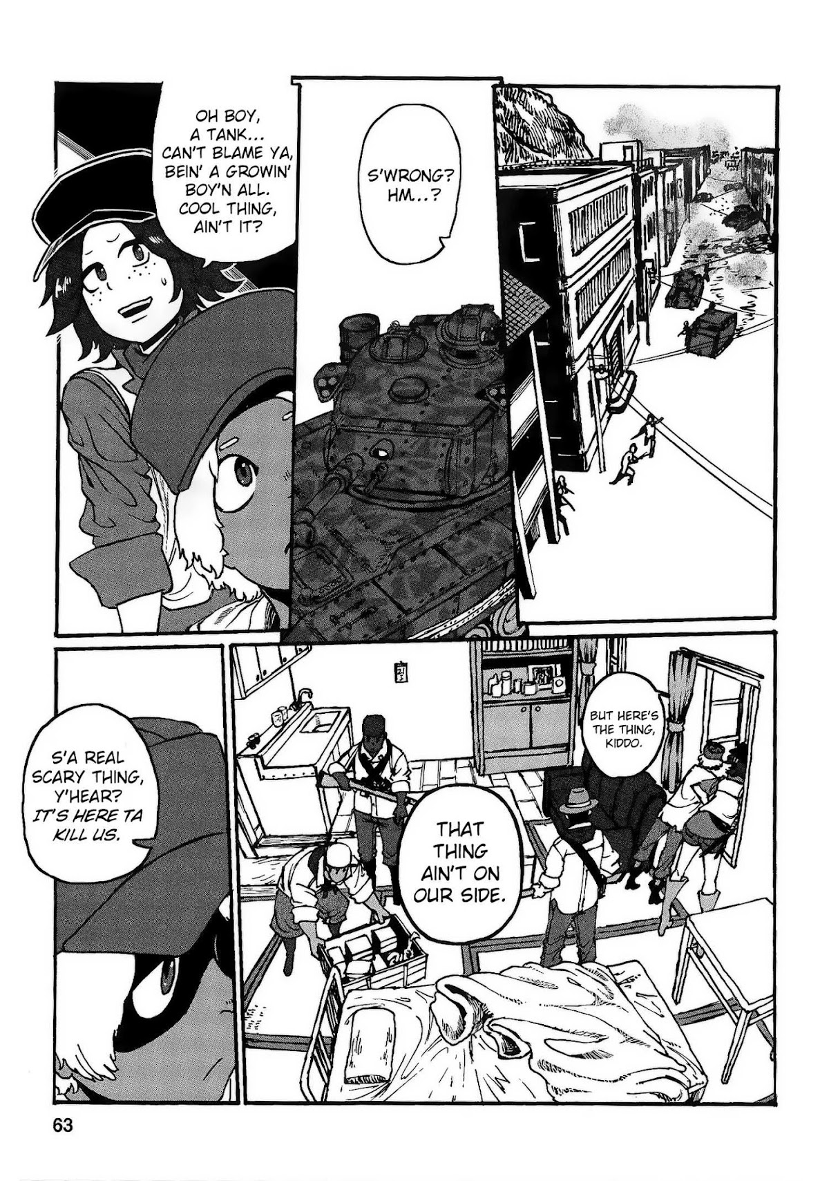 Groundless - Sekigan no Sogekihei Chapter 20 page 8 - Chapter 20: The Liberation Army's Forced Retreat
