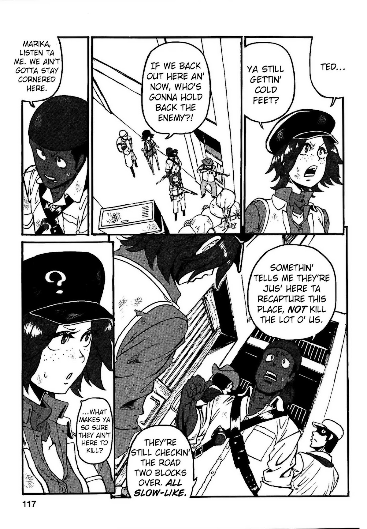 Groundless - Sekigan no Sogekihei Chapter 21 page 10 - Chapter 21: Accumulated Futility