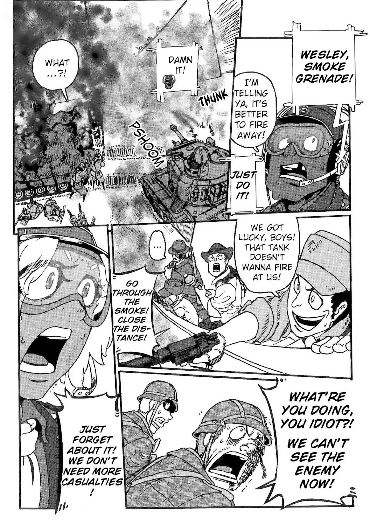 Groundless - Sekigan no Sogekihei Chapter 21 page 32 - Chapter 21: Accumulated Futility