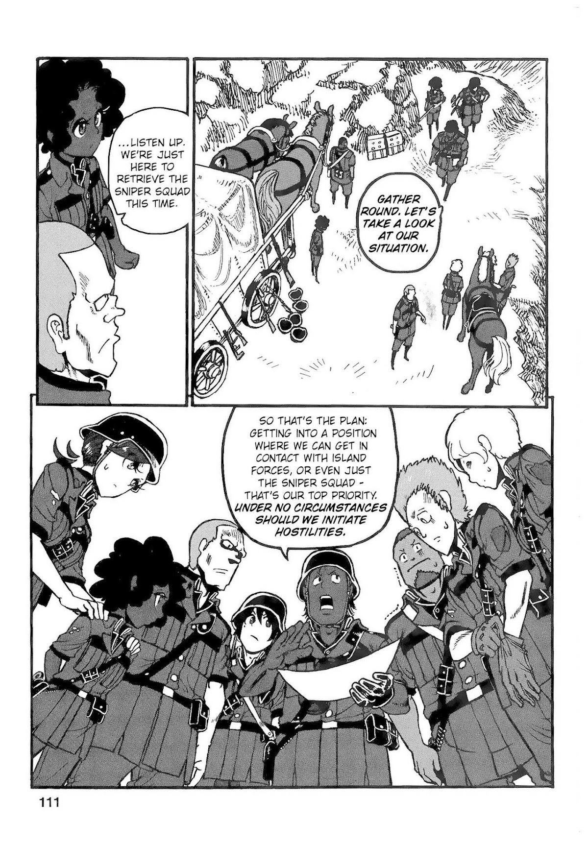 Groundless - Sekigan no Sogekihei Chapter 21 page 4 - Chapter 21: Accumulated Futility