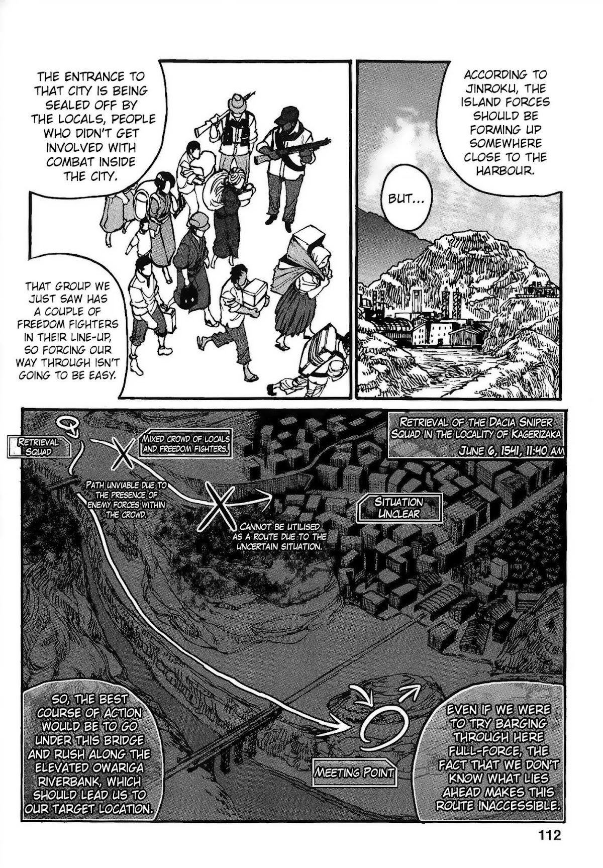 Groundless - Sekigan no Sogekihei Chapter 21 page 5 - Chapter 21: Accumulated Futility