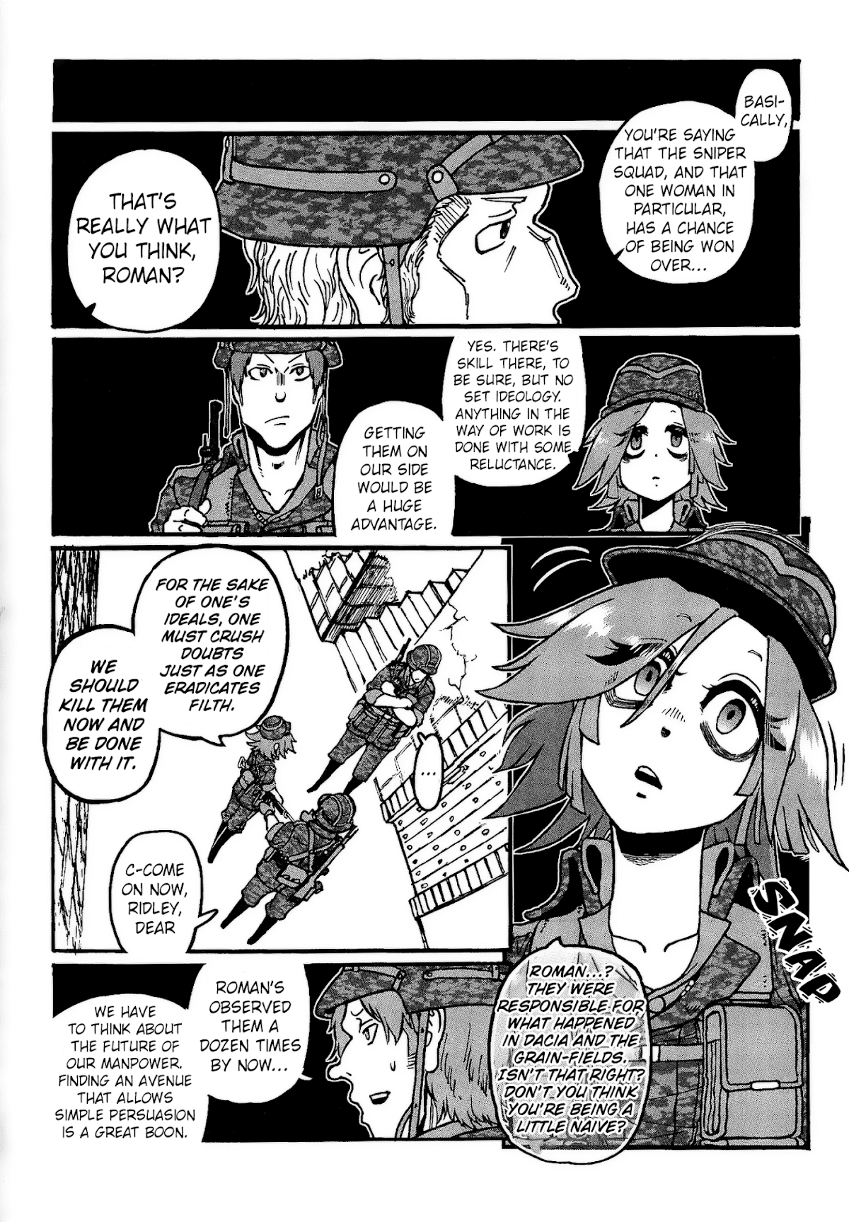 Groundless - Sekigan no Sogekihei Chapter 21 page 56 - Chapter 21: Accumulated Futility