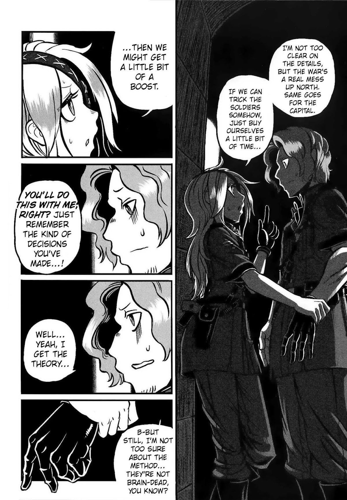 Groundless - Sekigan no Sogekihei Chapter 21 page 58 - Chapter 21: Accumulated Futility