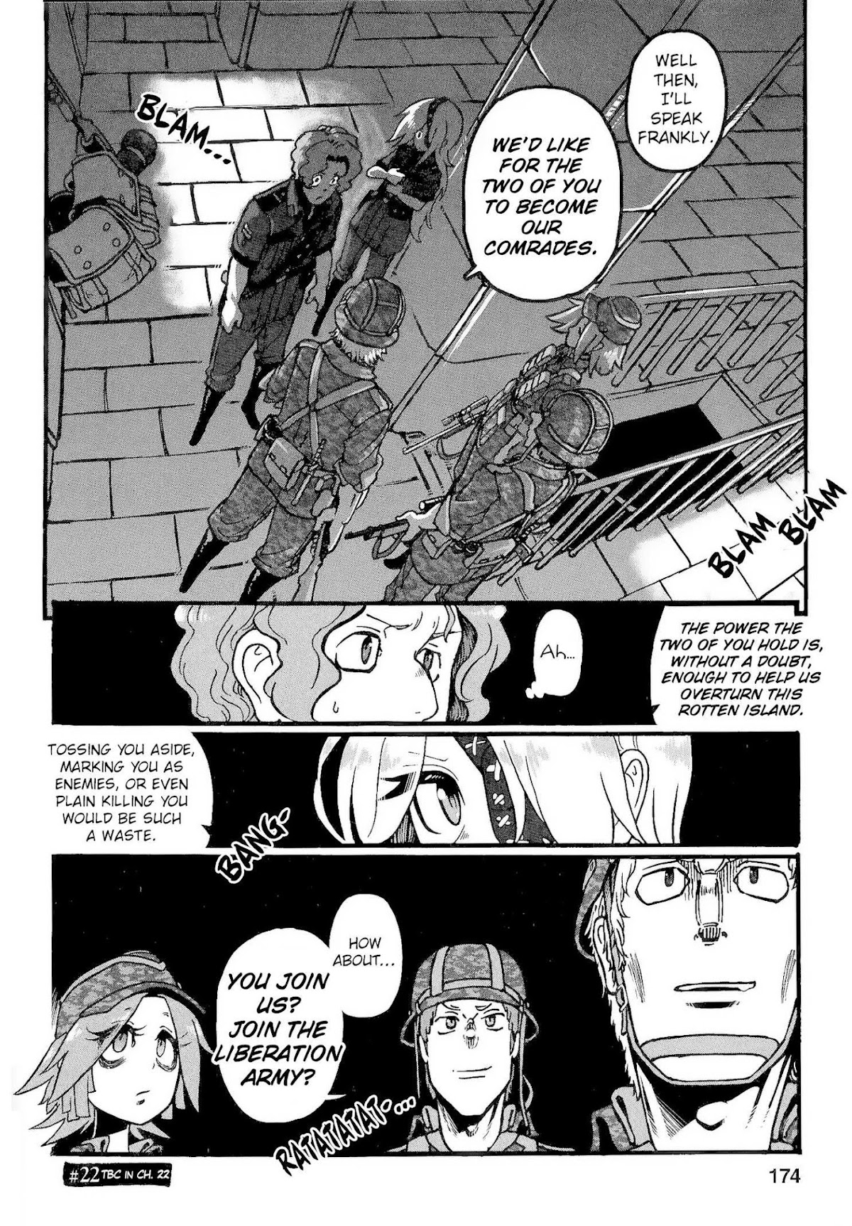 Groundless - Sekigan no Sogekihei Chapter 21 page 64 - Chapter 21: Accumulated Futility