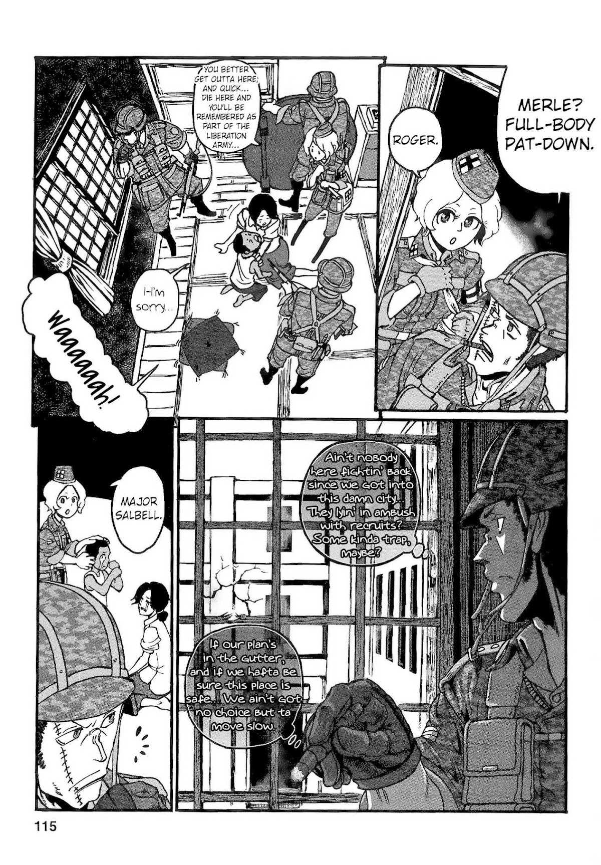 Groundless - Sekigan no Sogekihei Chapter 21 page 8 - Chapter 21: Accumulated Futility