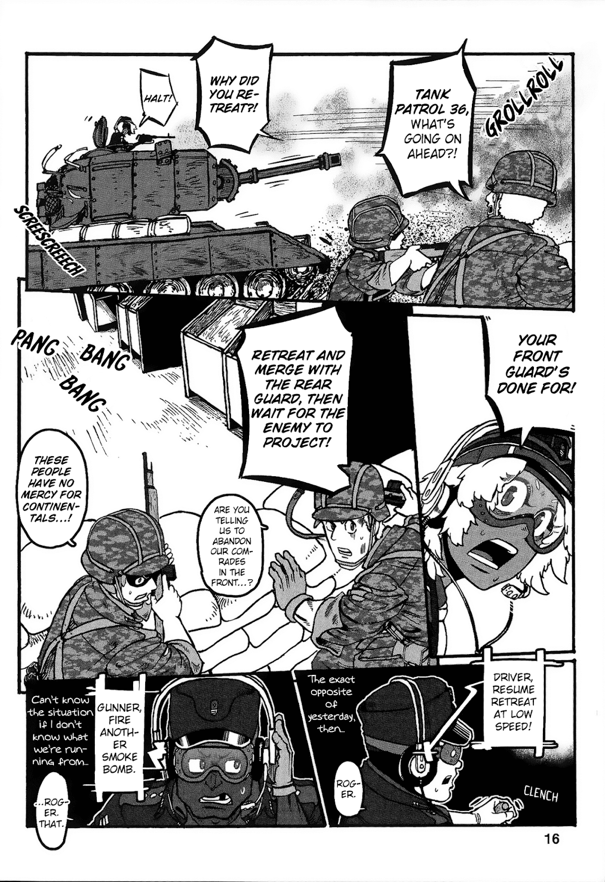 Groundless - Sekigan no Sogekihei Chapter 22 page 18 - Chapter 22: The Hammer of Swine