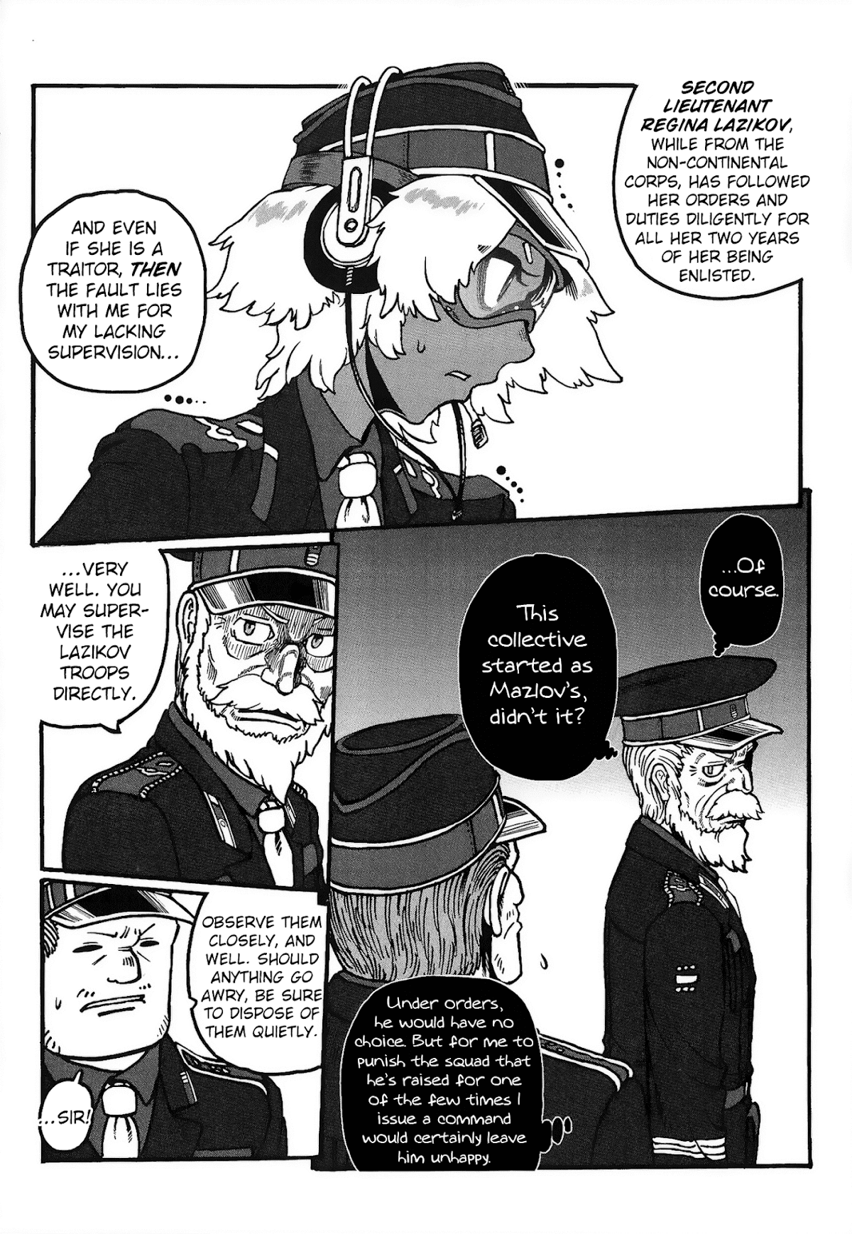 Groundless - Sekigan no Sogekihei Chapter 22 page 20 - Chapter 22: The Hammer of Swine