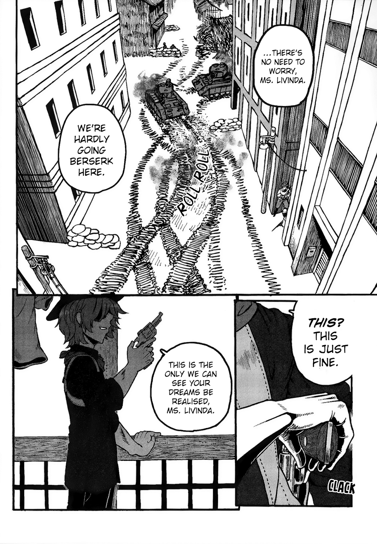 Groundless - Sekigan no Sogekihei Chapter 22 page 24 - Chapter 22: The Hammer of Swine