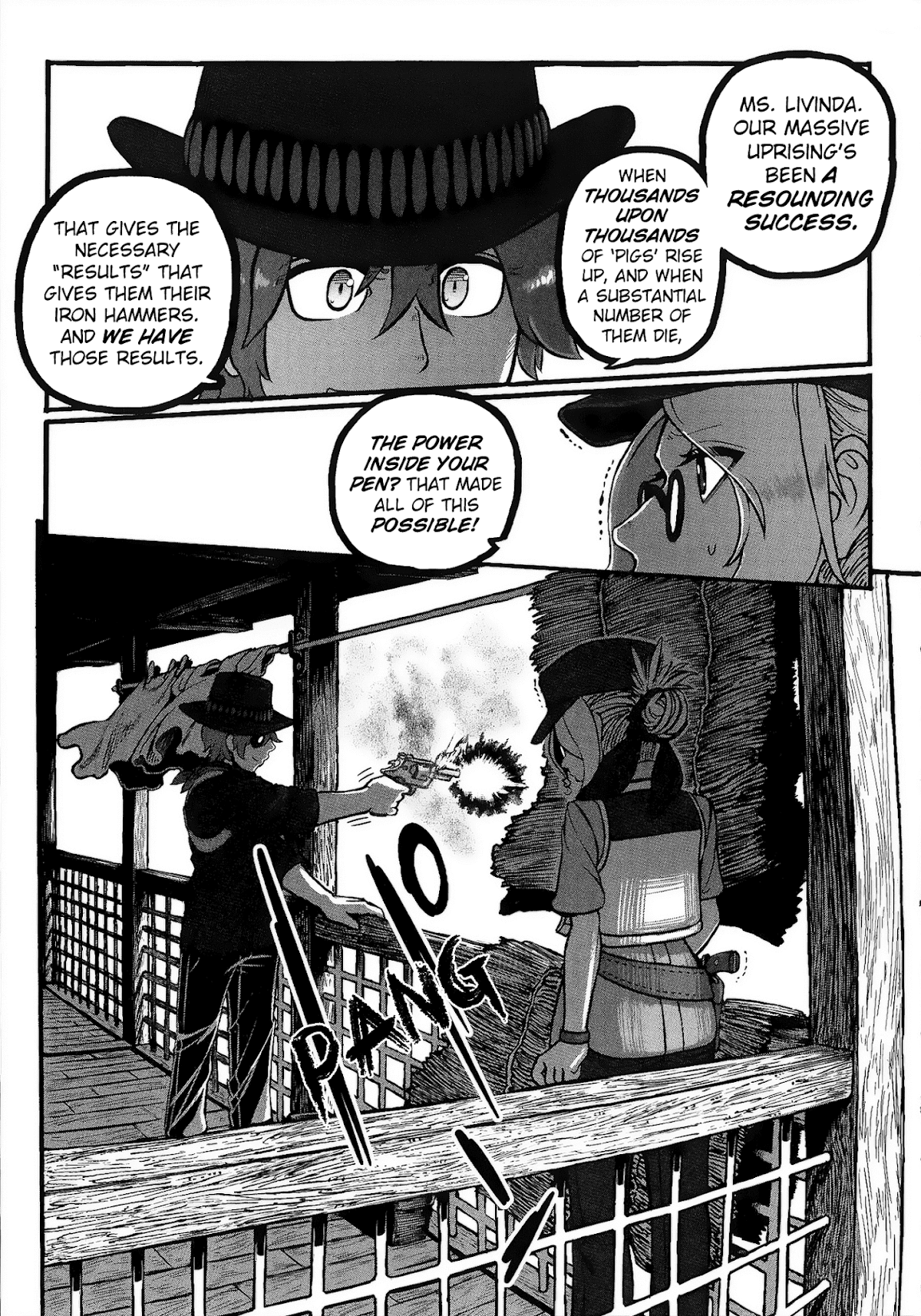 Groundless - Sekigan no Sogekihei Chapter 22 page 29 - Chapter 22: The Hammer of Swine