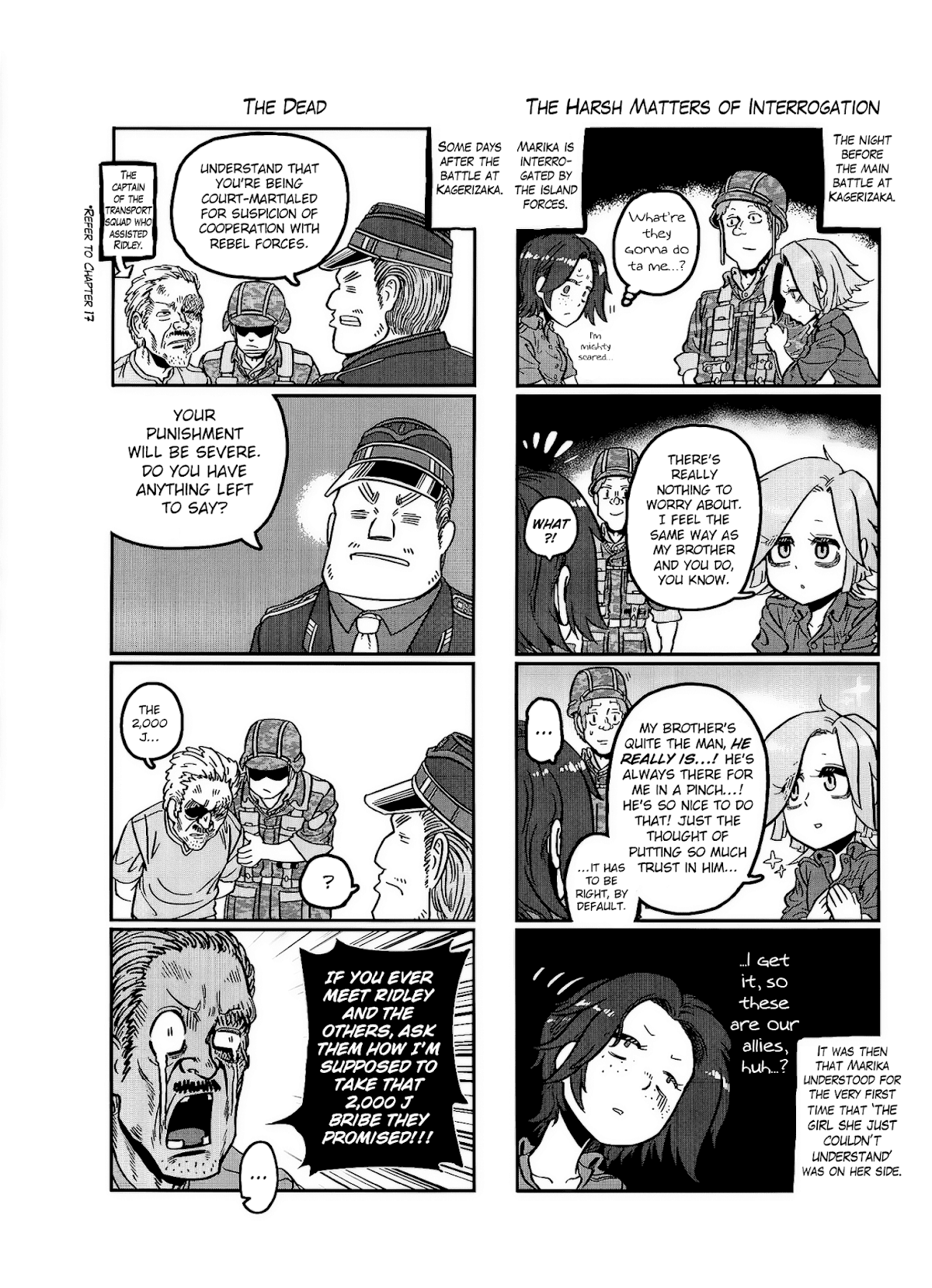Groundless - Sekigan no Sogekihei Chapter 22 page 3 - Chapter 22: The Hammer of Swine