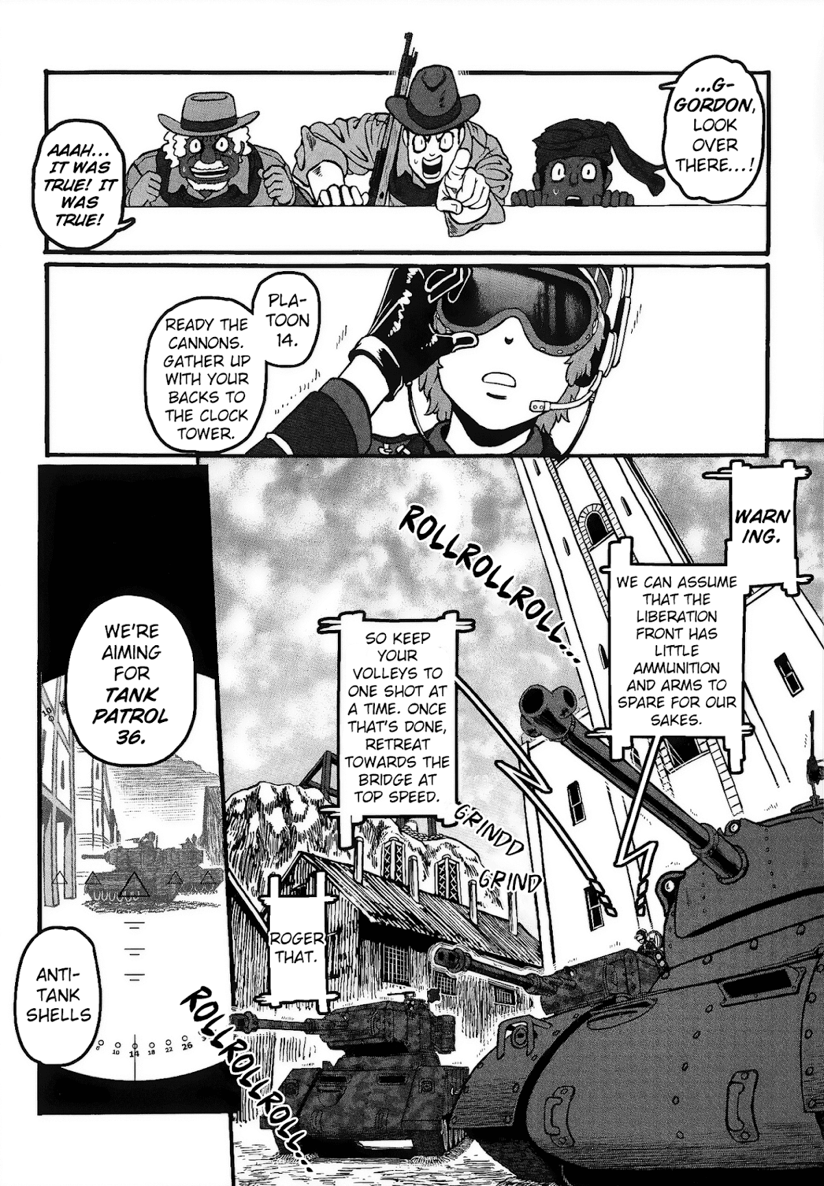 Groundless - Sekigan no Sogekihei Chapter 22 page 32 - Chapter 22: The Hammer of Swine
