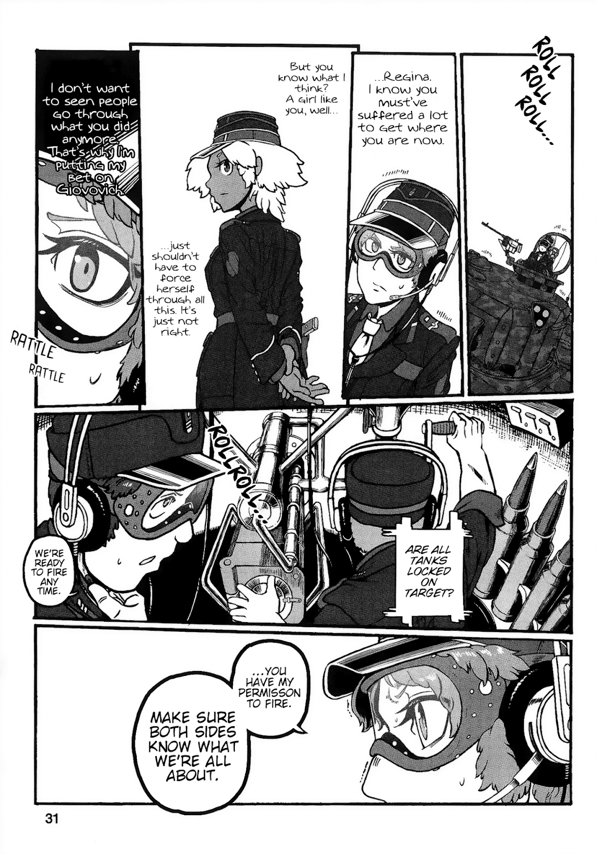 Groundless - Sekigan no Sogekihei Chapter 22 page 33 - Chapter 22: The Hammer of Swine