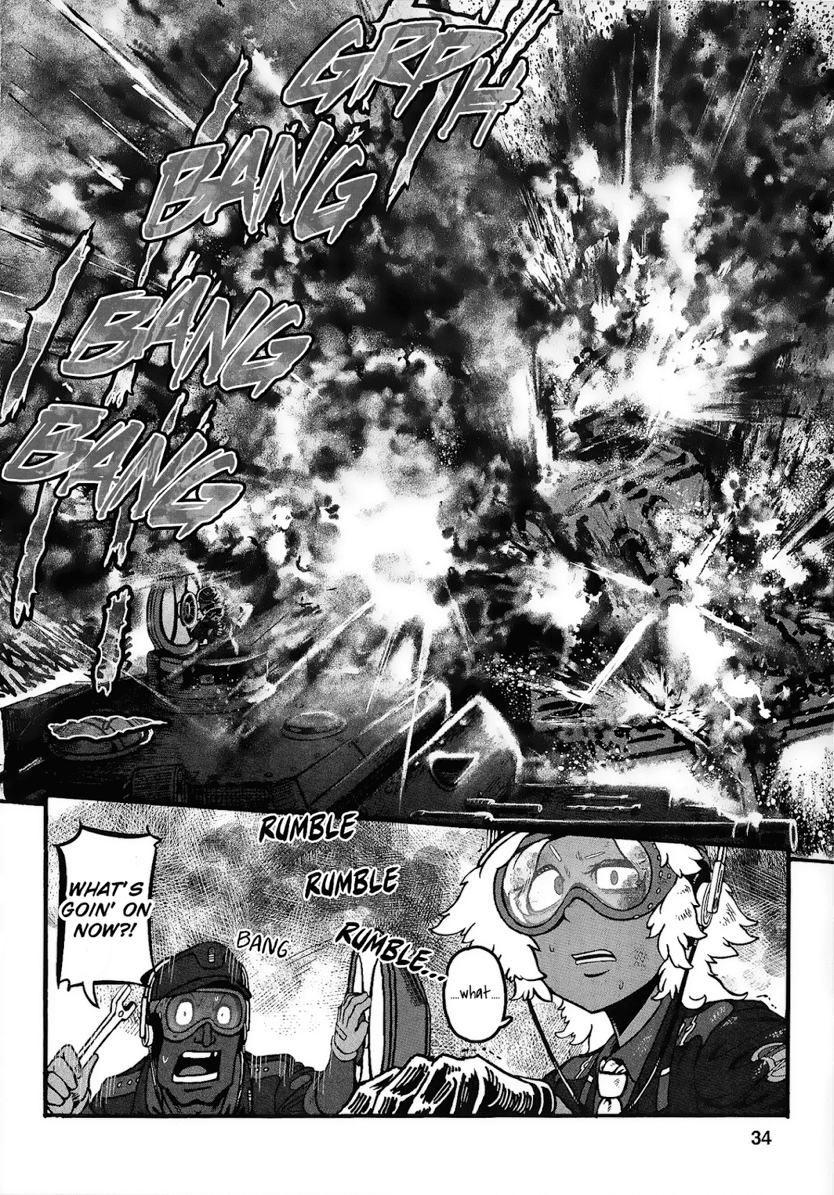 Groundless - Sekigan no Sogekihei Chapter 22 page 36 - Chapter 22: The Hammer of Swine