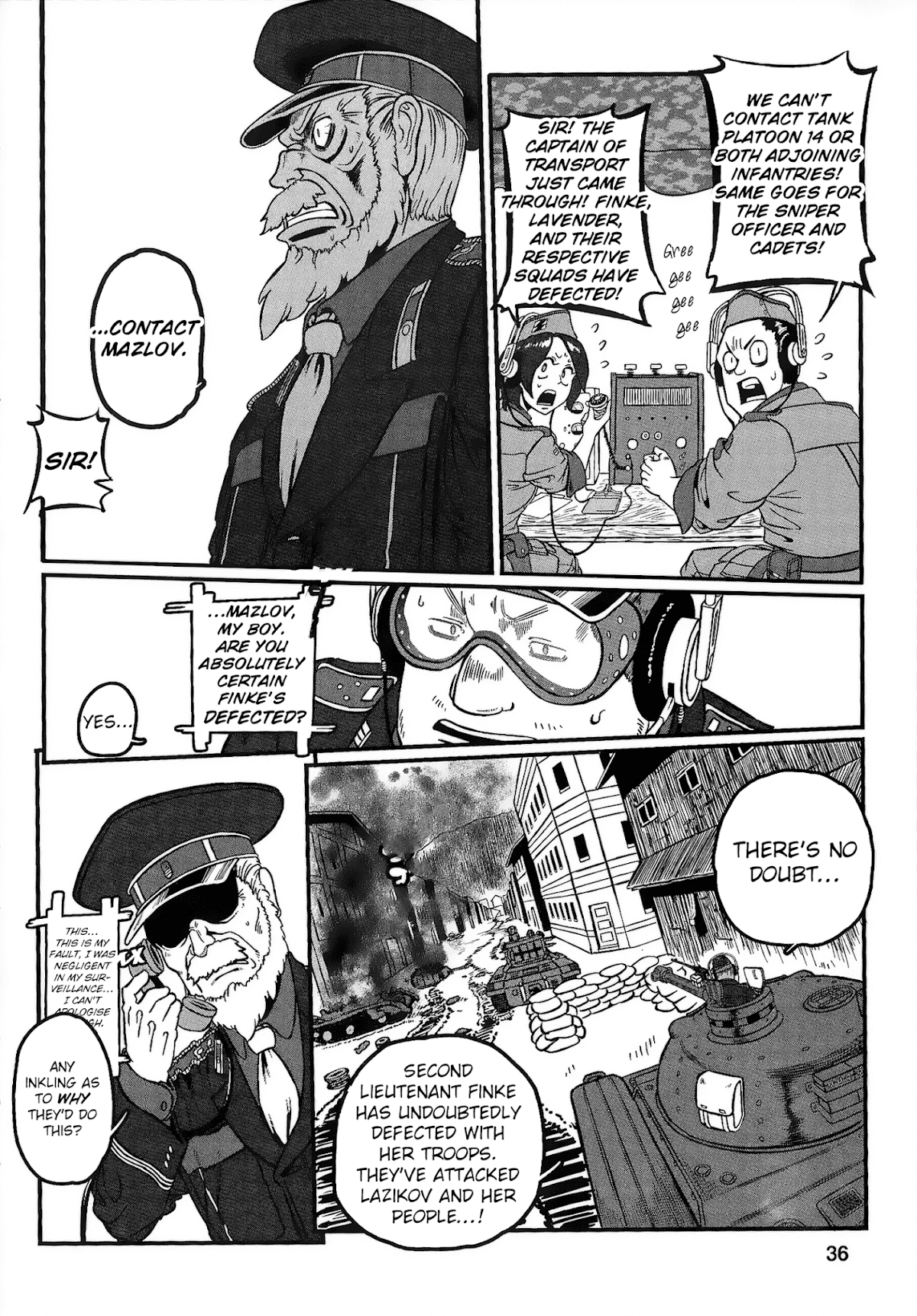 Groundless - Sekigan no Sogekihei Chapter 22 page 38 - Chapter 22: The Hammer of Swine