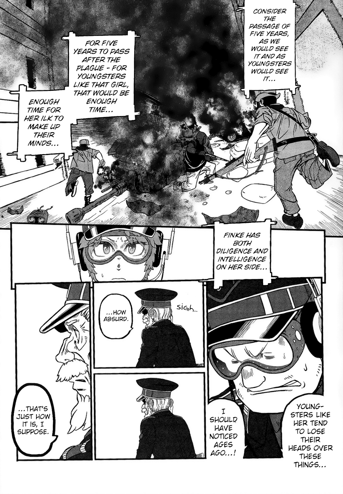 Groundless - Sekigan no Sogekihei Chapter 22 page 40 - Chapter 22: The Hammer of Swine