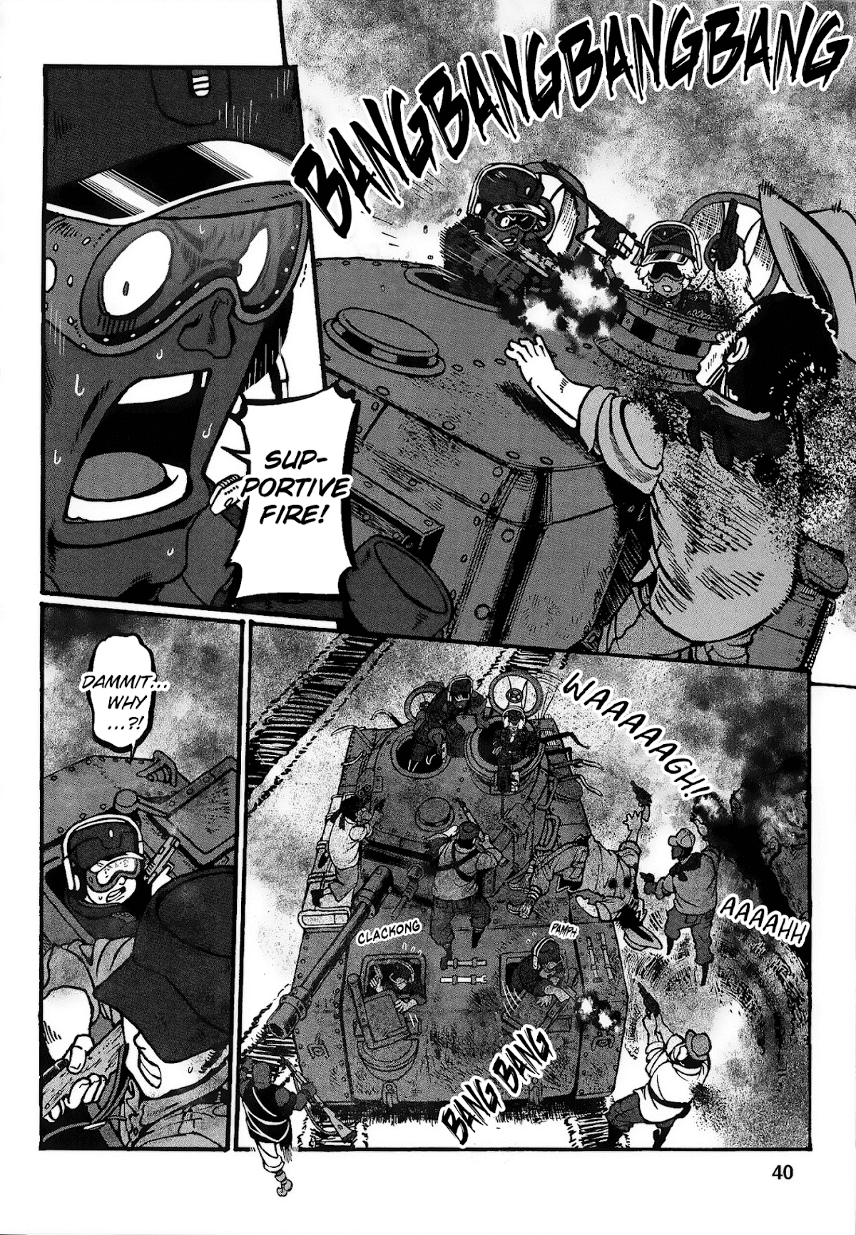 Groundless - Sekigan no Sogekihei Chapter 22 page 42 - Chapter 22: The Hammer of Swine
