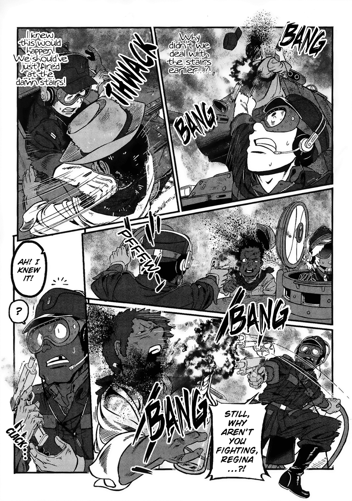Groundless - Sekigan no Sogekihei Chapter 22 page 43 - Chapter 22: The Hammer of Swine