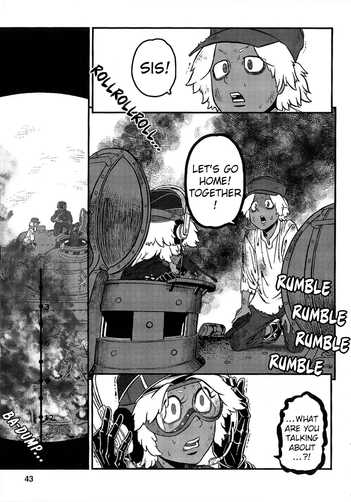 Groundless - Sekigan no Sogekihei Chapter 22 page 45 - Chapter 22: The Hammer of Swine