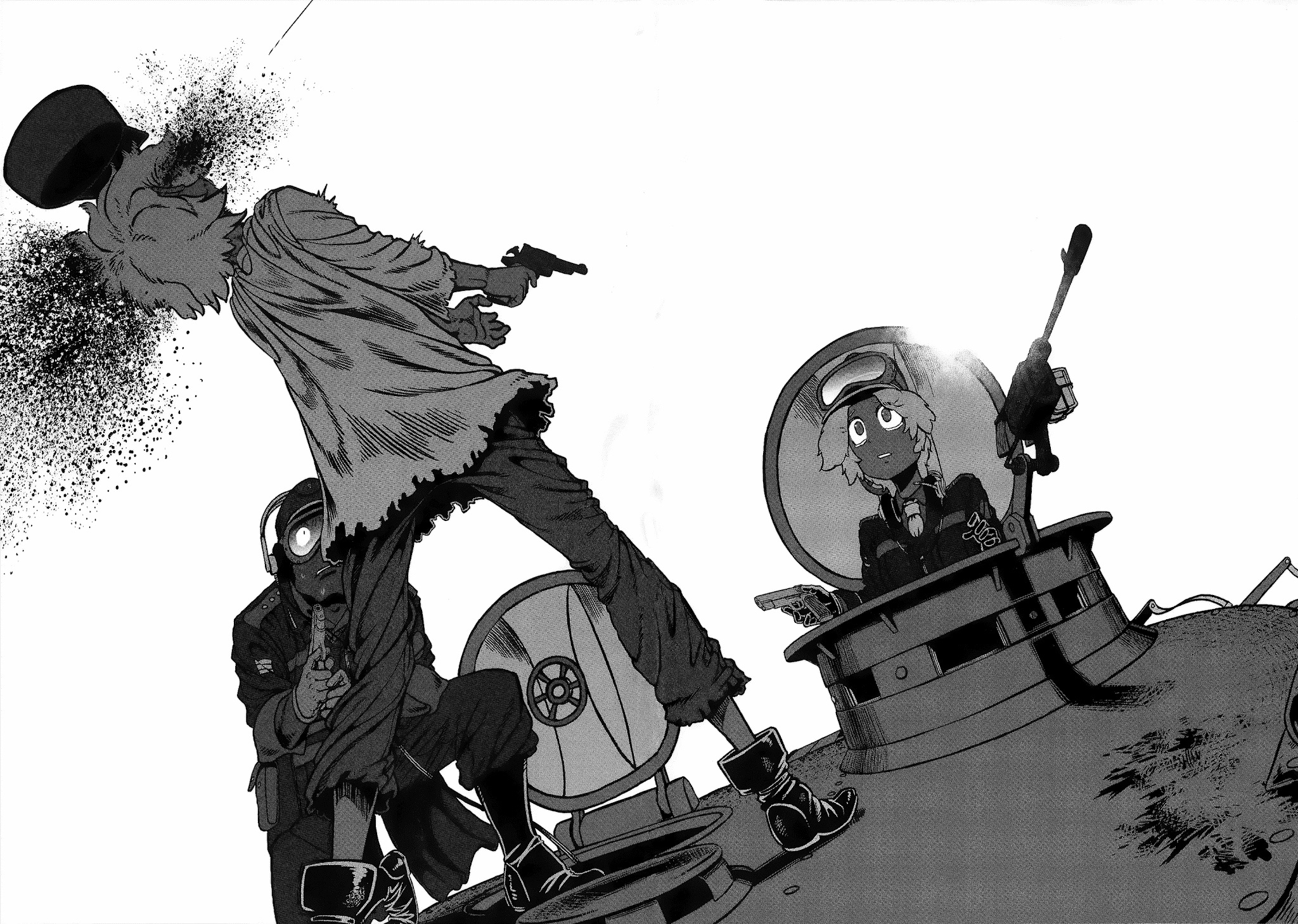 Groundless - Sekigan no Sogekihei Chapter 22 page 53 - Chapter 22: The Hammer of Swine