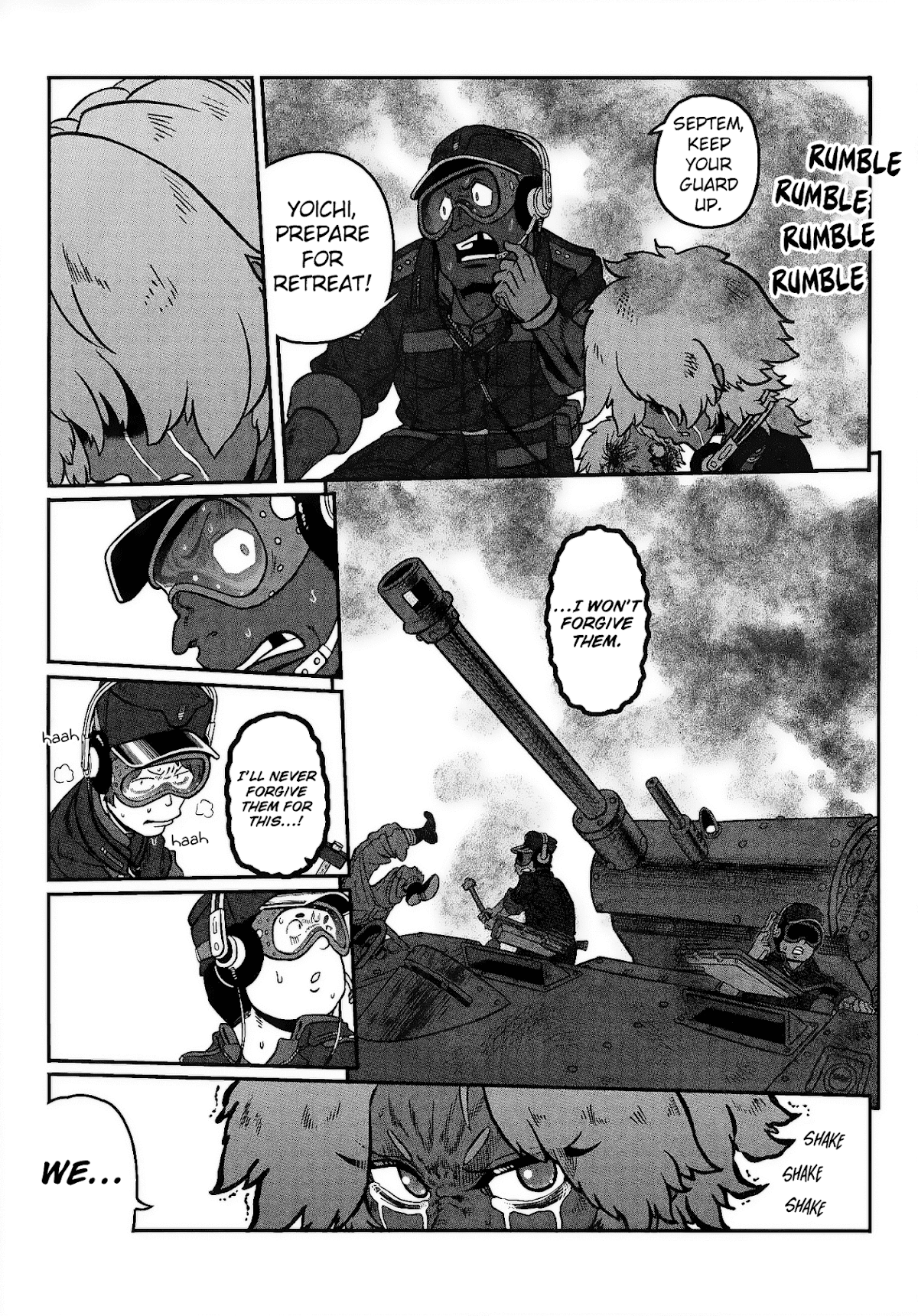 Groundless - Sekigan no Sogekihei Chapter 22 page 63 - Chapter 22: The Hammer of Swine