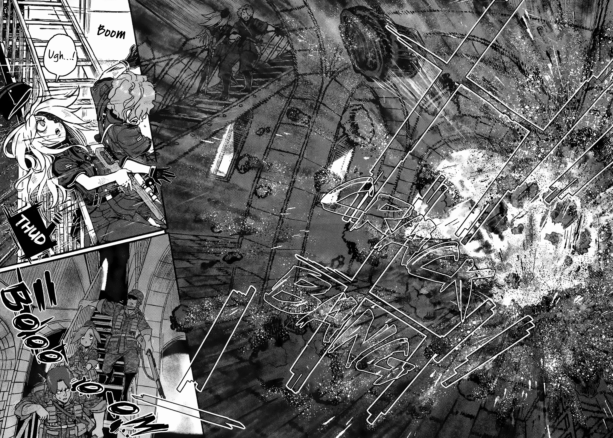 Groundless - Sekigan no Sogekihei Chapter 22 page 72 - Chapter 22: The Hammer of Swine
