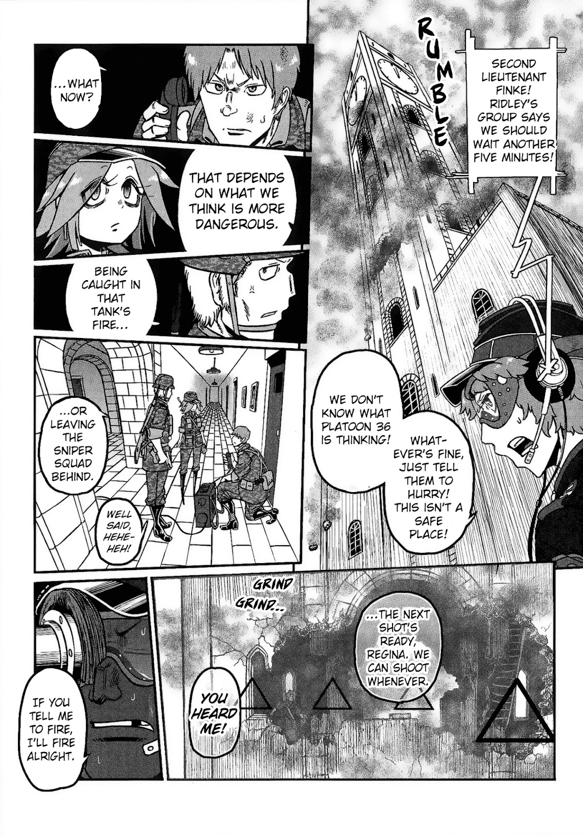 Groundless - Sekigan no Sogekihei Chapter 22 page 76 - Chapter 22: The Hammer of Swine