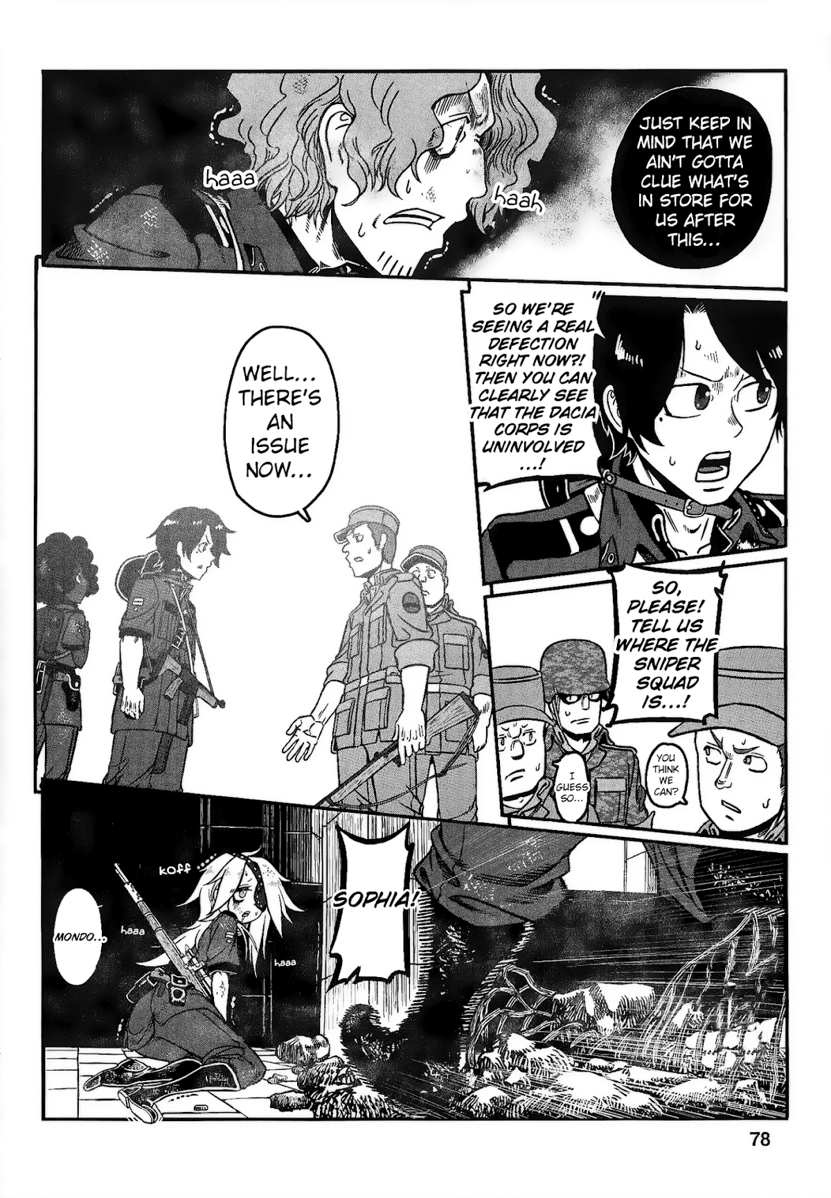 Groundless - Sekigan no Sogekihei Chapter 22 page 77 - Chapter 22: The Hammer of Swine