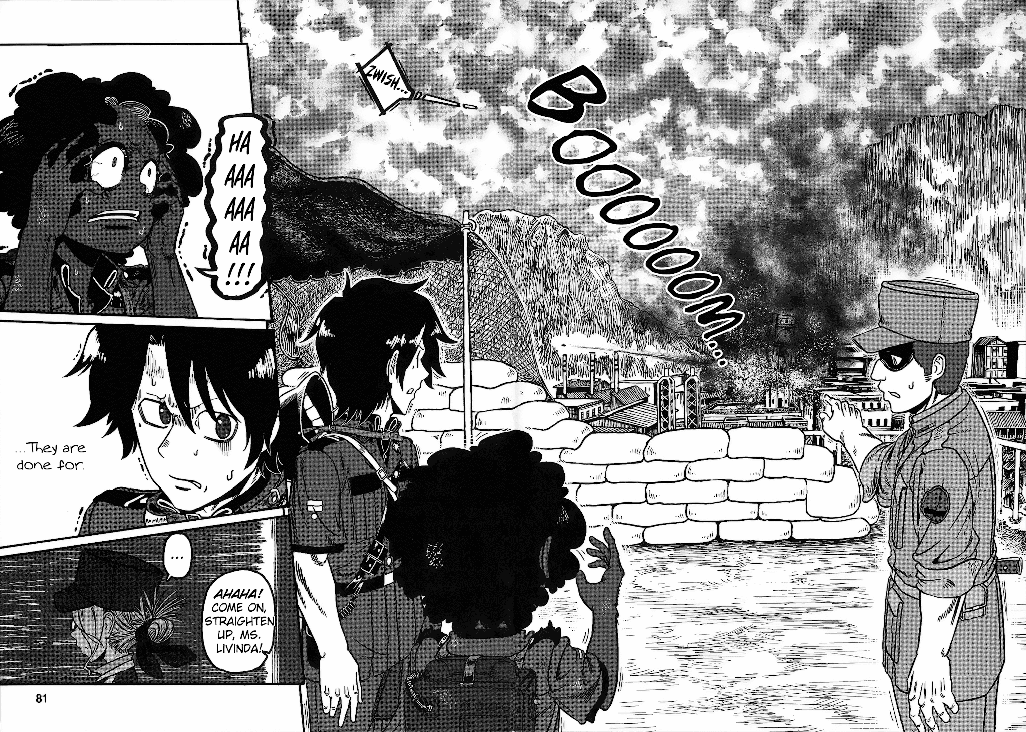 Groundless - Sekigan no Sogekihei Chapter 22 page 79 - Chapter 22: The Hammer of Swine