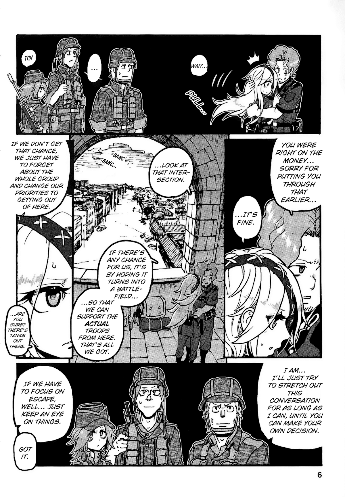 Groundless - Sekigan no Sogekihei Chapter 22 page 8 - Chapter 22: The Hammer of Swine