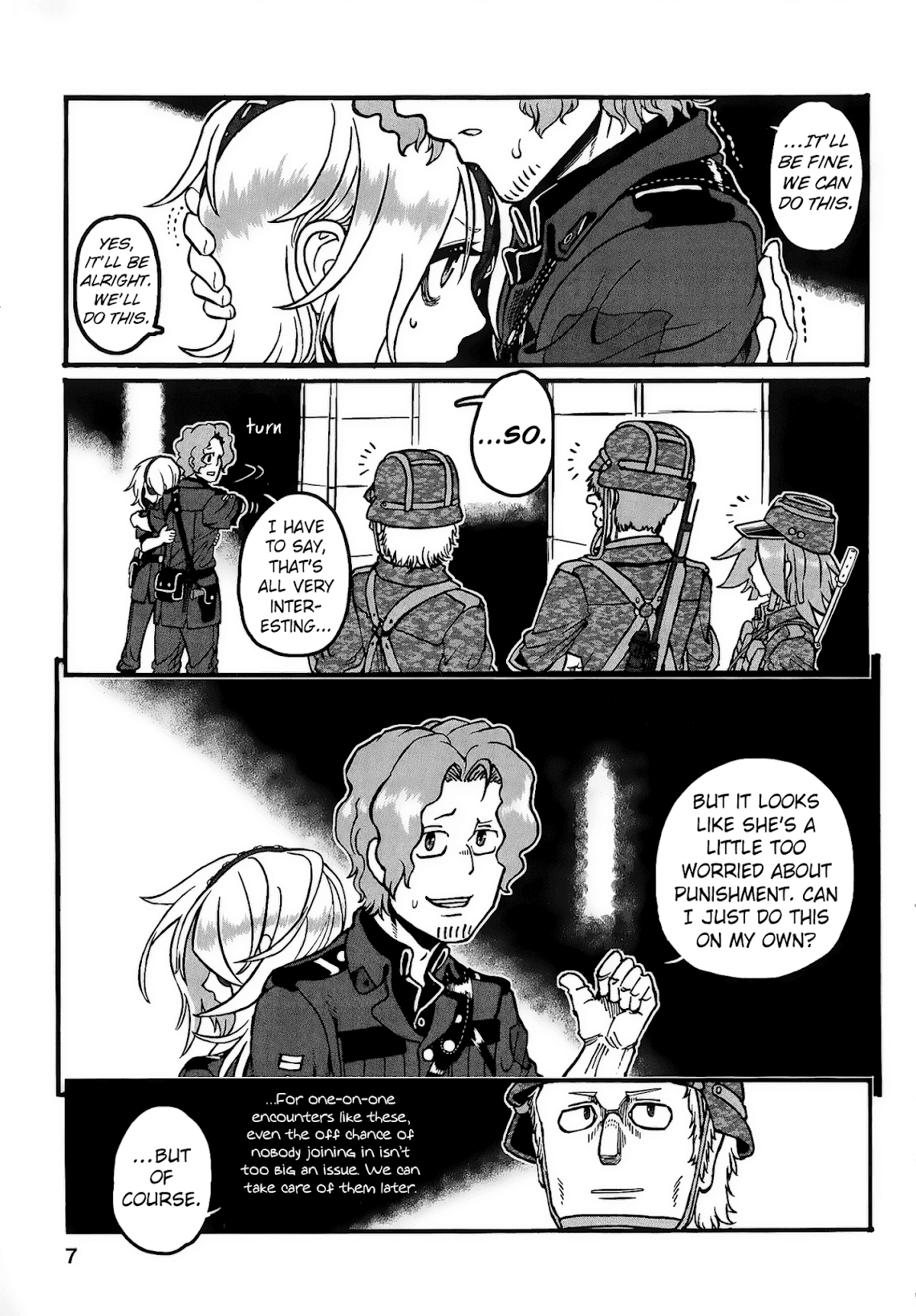 Groundless - Sekigan no Sogekihei Chapter 22 page 9 - Chapter 22: The Hammer of Swine