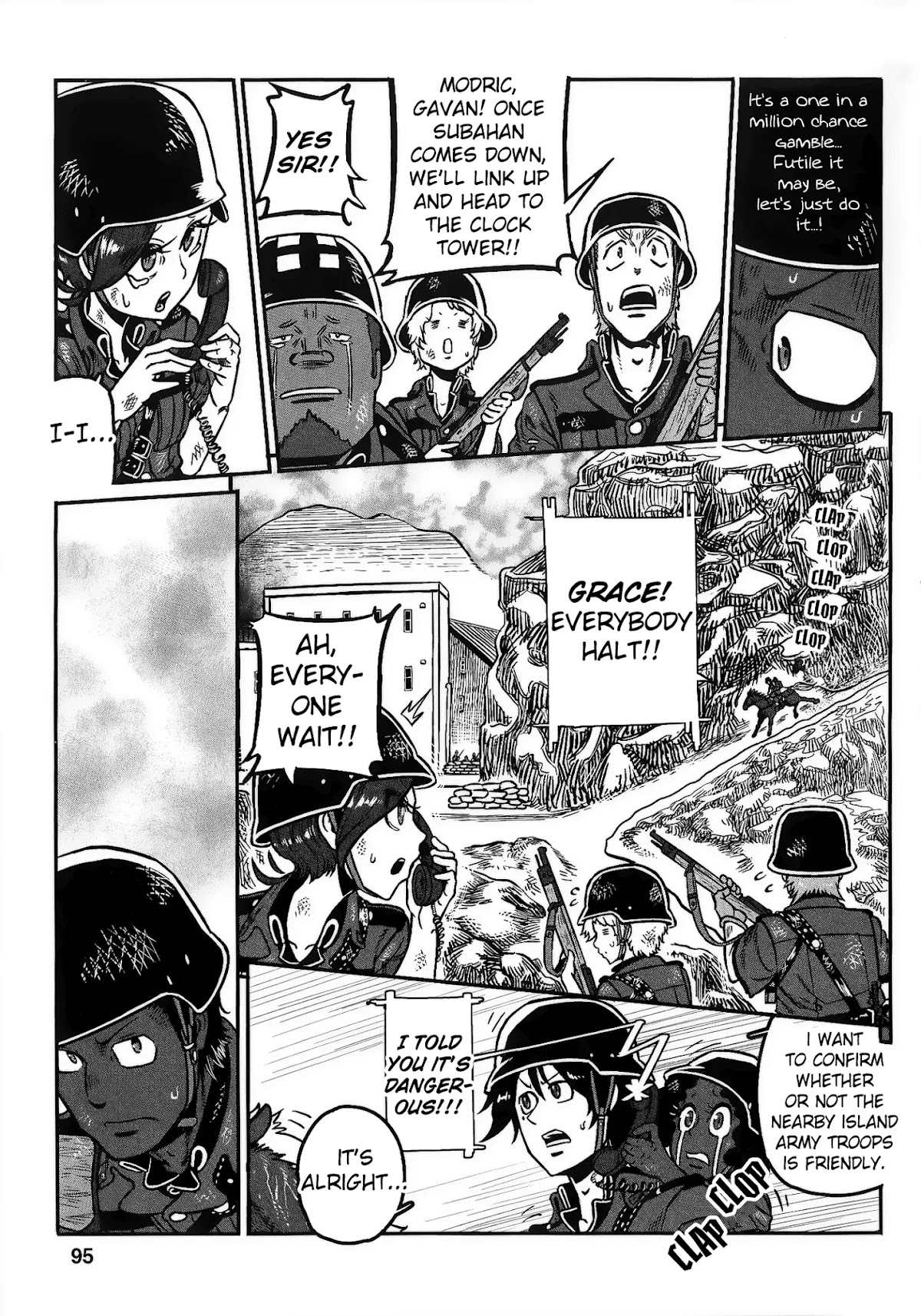 Groundless - Sekigan no Sogekihei Chapter 23 page 10 - Chapter 23: A scene for the taken pawn