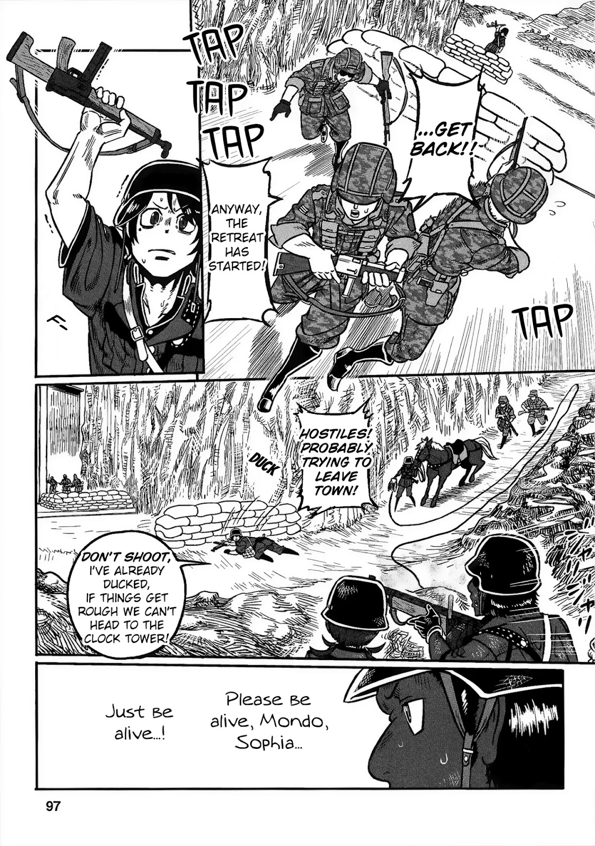 Groundless - Sekigan no Sogekihei Chapter 23 page 12 - Chapter 23: A scene for the taken pawn