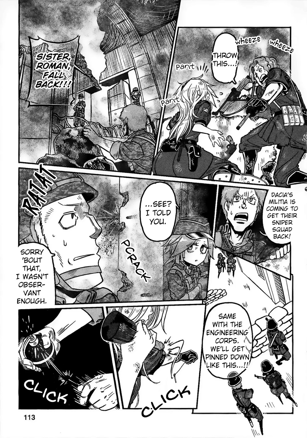 Groundless - Sekigan no Sogekihei Chapter 23 page 28 - Chapter 23: A scene for the taken pawn