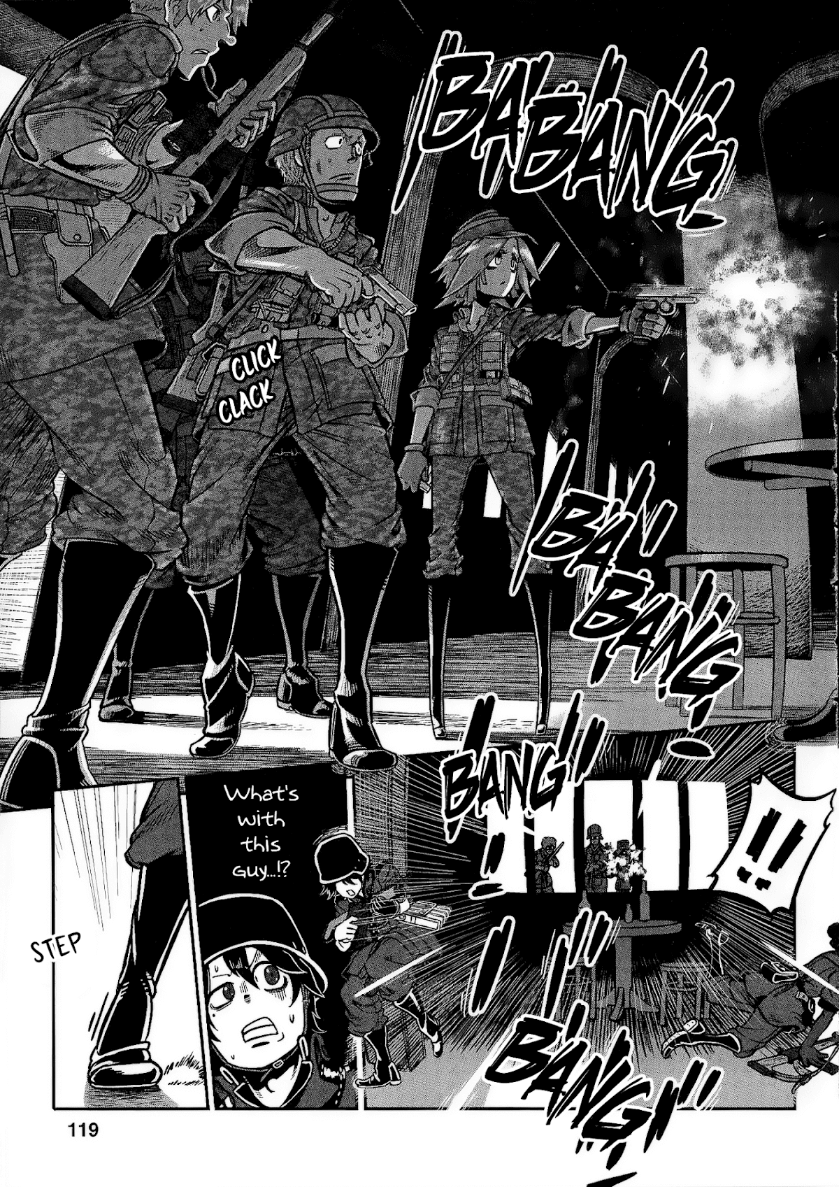Groundless - Sekigan no Sogekihei Chapter 23 page 34 - Chapter 23: A scene for the taken pawn