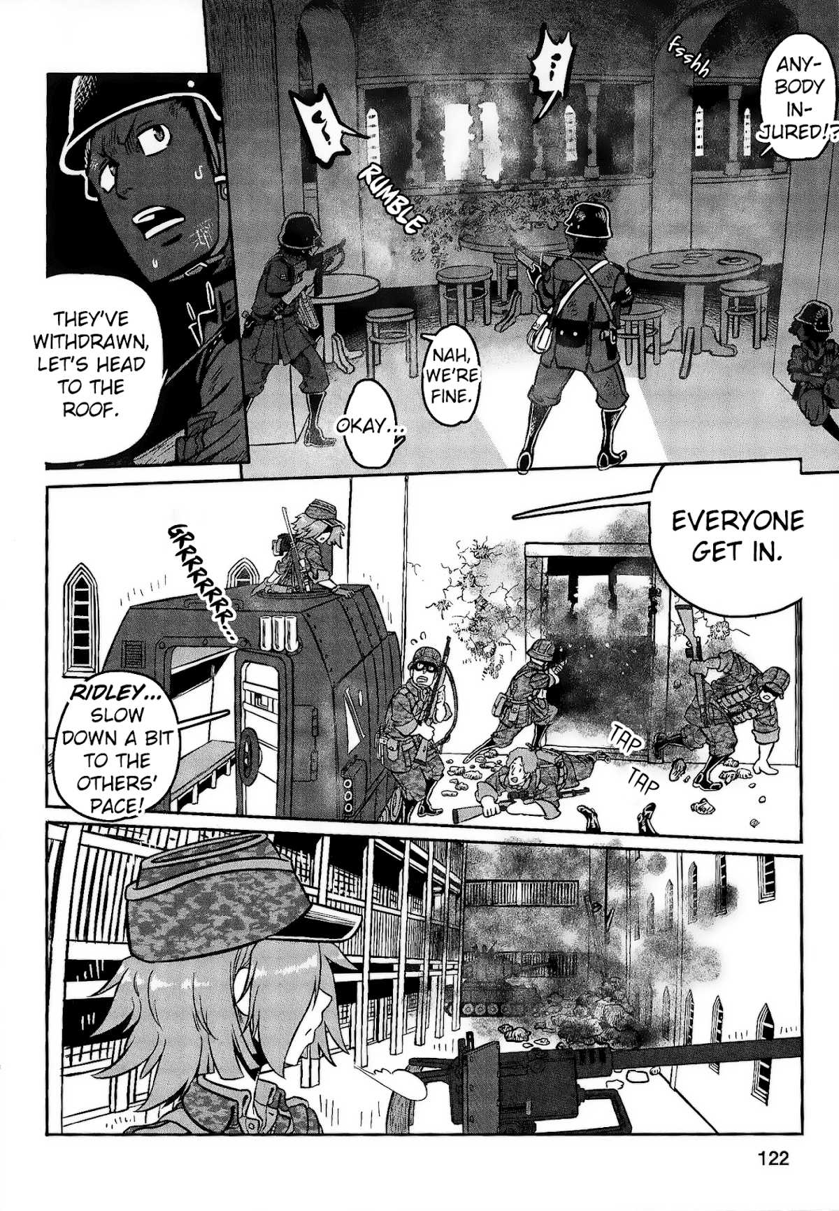 Groundless - Sekigan no Sogekihei Chapter 23 page 36 - Chapter 23: A scene for the taken pawn