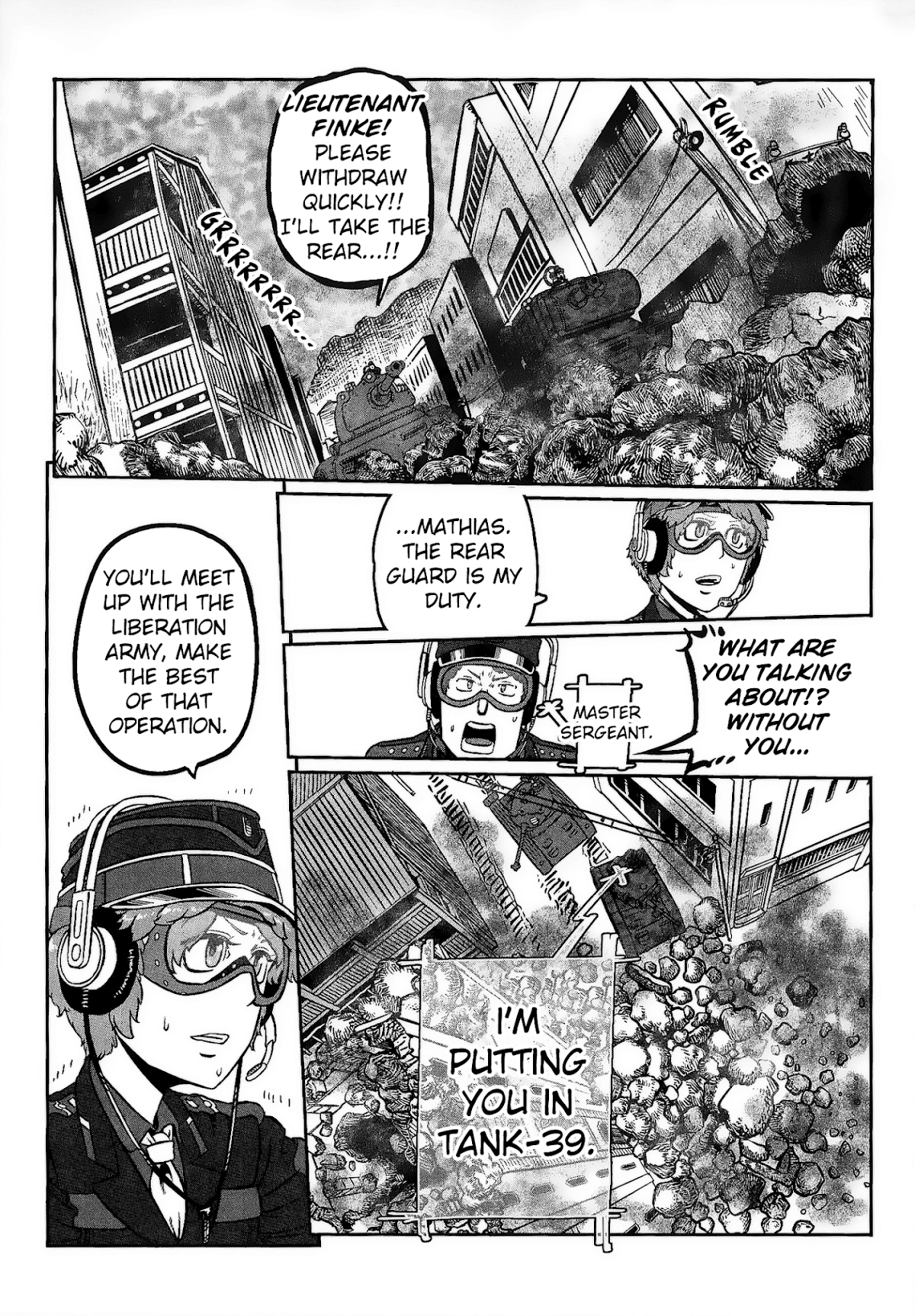 Groundless - Sekigan no Sogekihei Chapter 23 page 37 - Chapter 23: A scene for the taken pawn