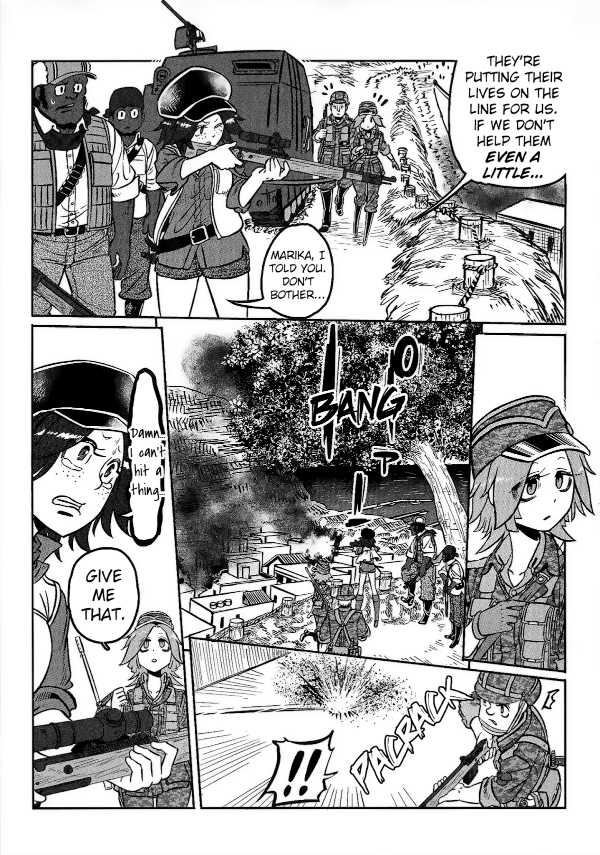 Groundless - Sekigan no Sogekihei Chapter 23 page 48 - Chapter 23: A scene for the taken pawn