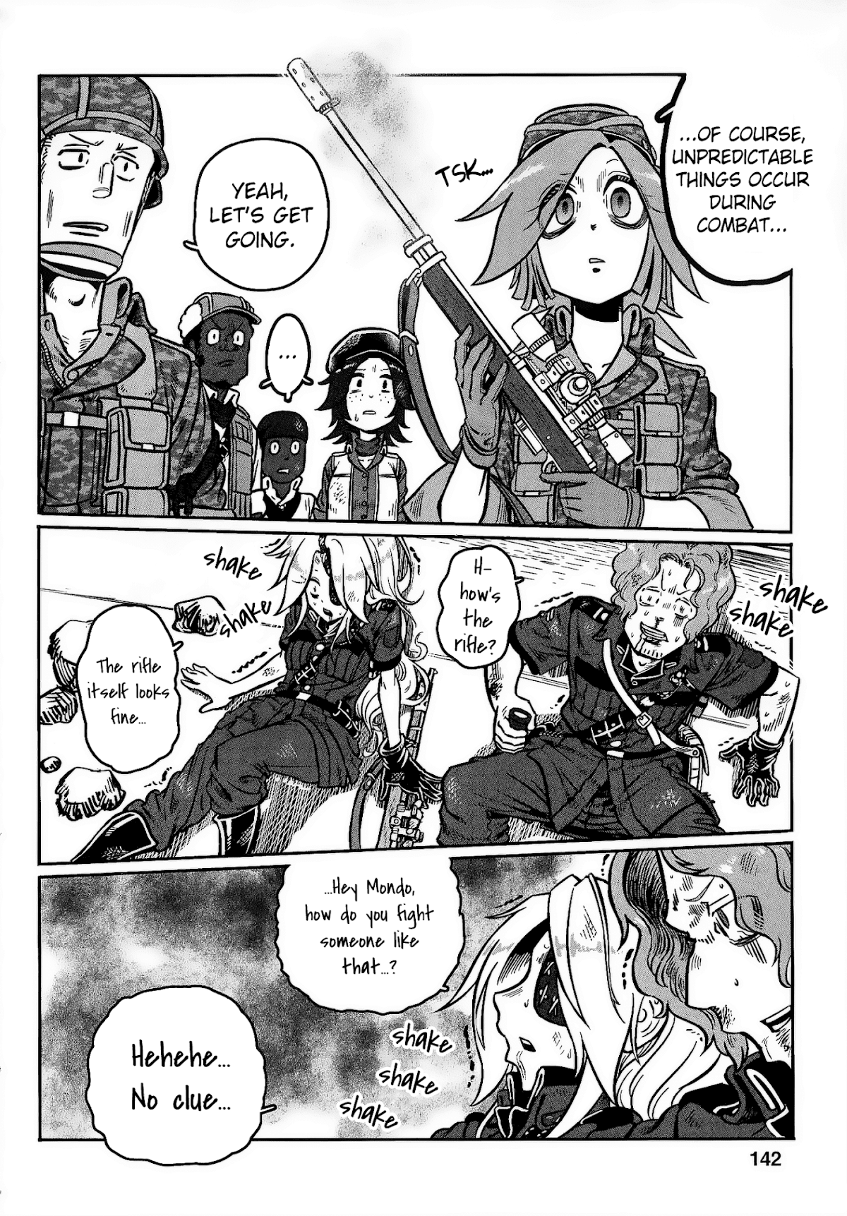 Groundless - Sekigan no Sogekihei Chapter 23 page 55 - Chapter 23: A scene for the taken pawn