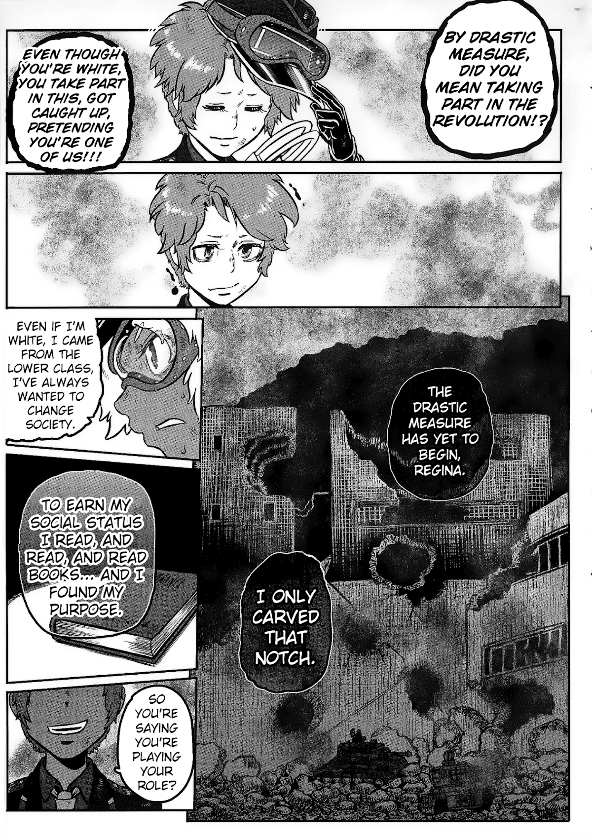 Groundless - Sekigan no Sogekihei Chapter 23 page 58 - Chapter 23: A scene for the taken pawn