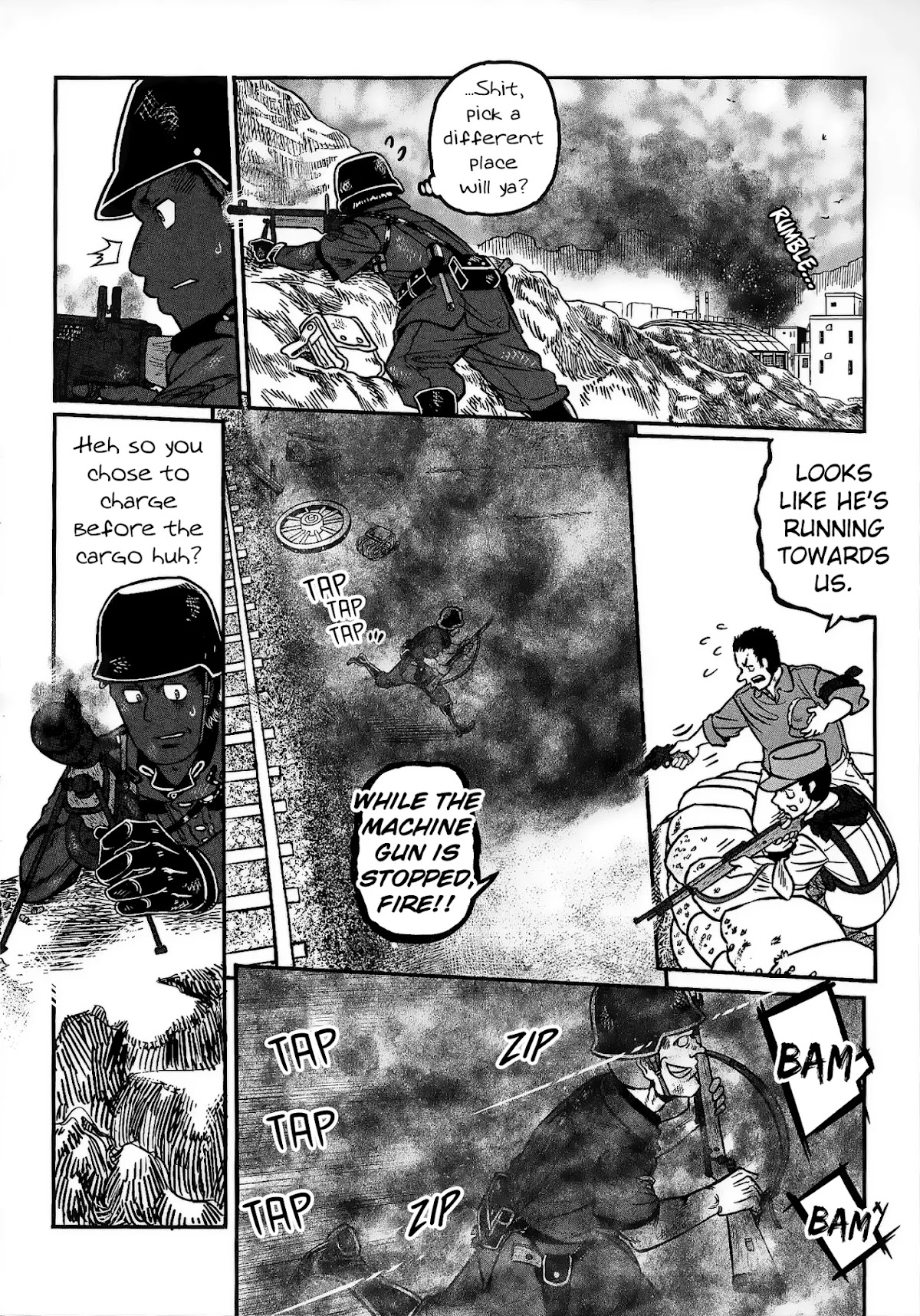 Groundless - Sekigan no Sogekihei Chapter 23 page 7 - Chapter 23: A scene for the taken pawn